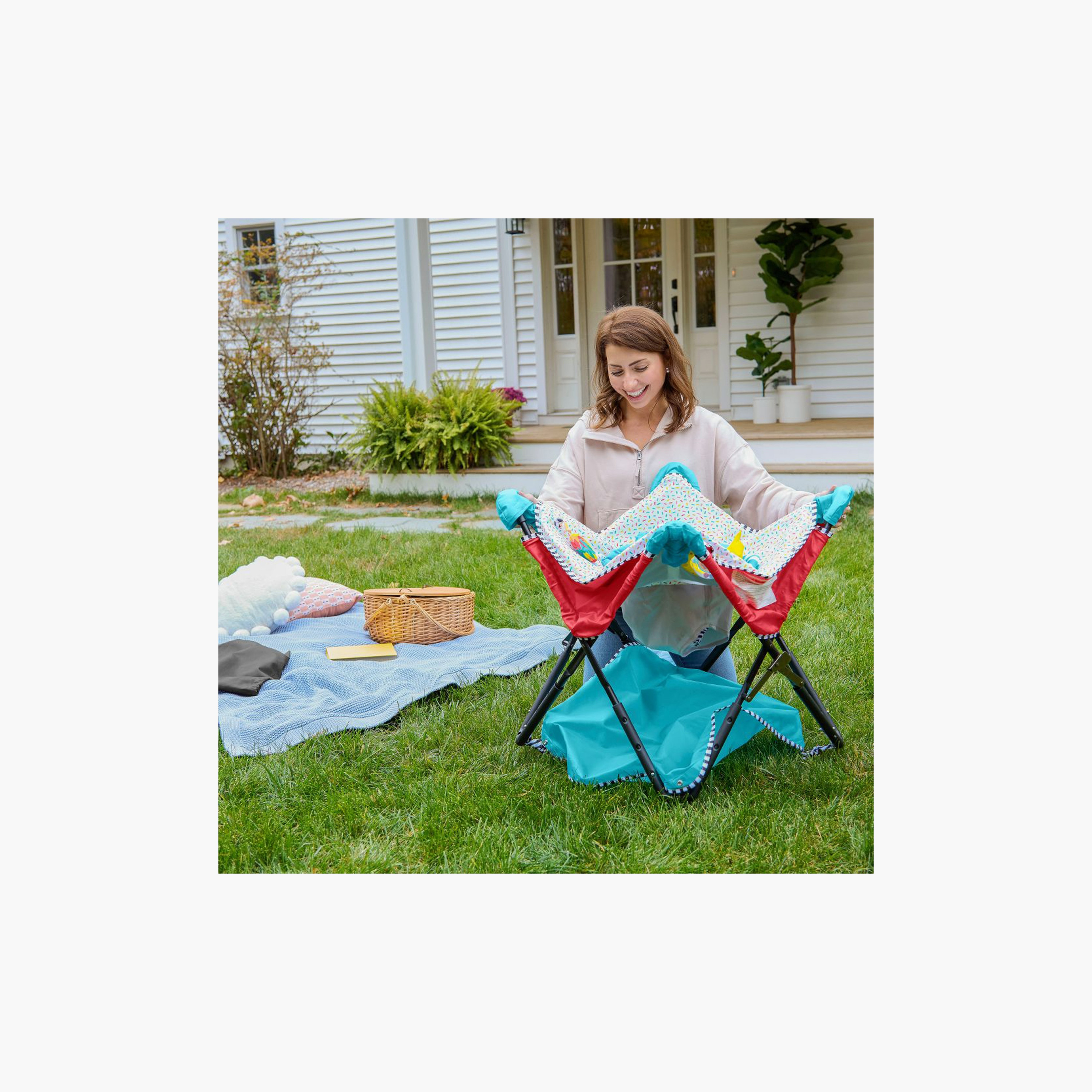 Bright Starts Pop N Jump Portable Activity Jumper - Sweet Treats-baby-infantactivity-bouncers-image-6