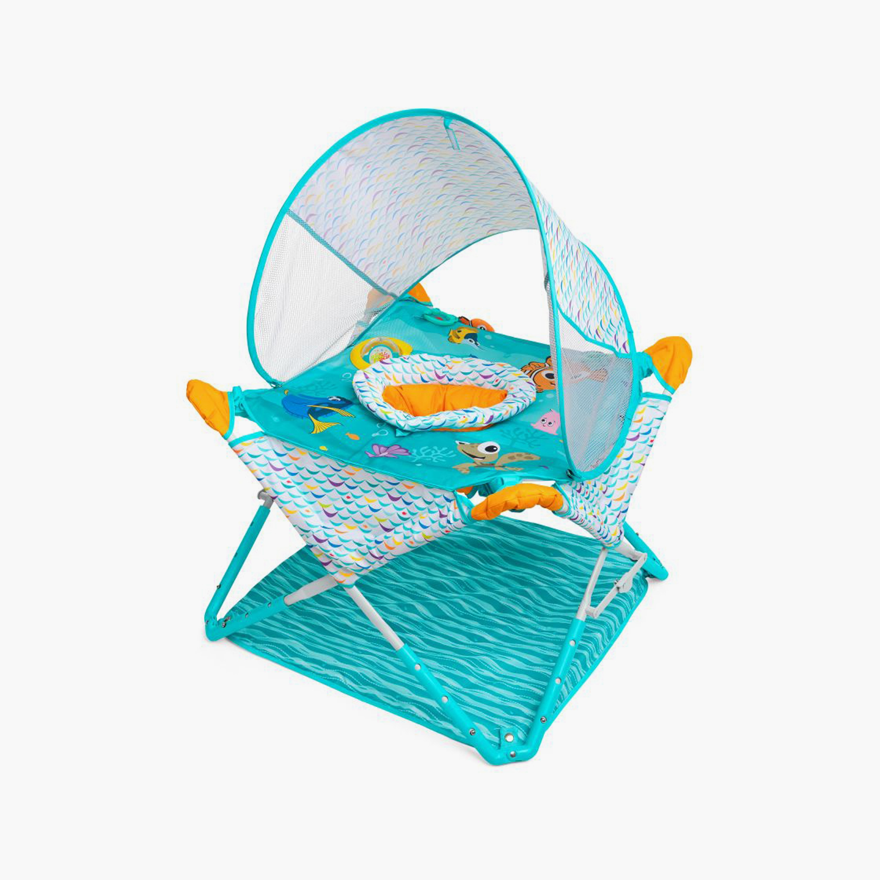 Bright Starts Disney Baby Pop 'N Jump Foldable Activity Center - Finding Nemo-baby-infantactivity-bouncers-image-1