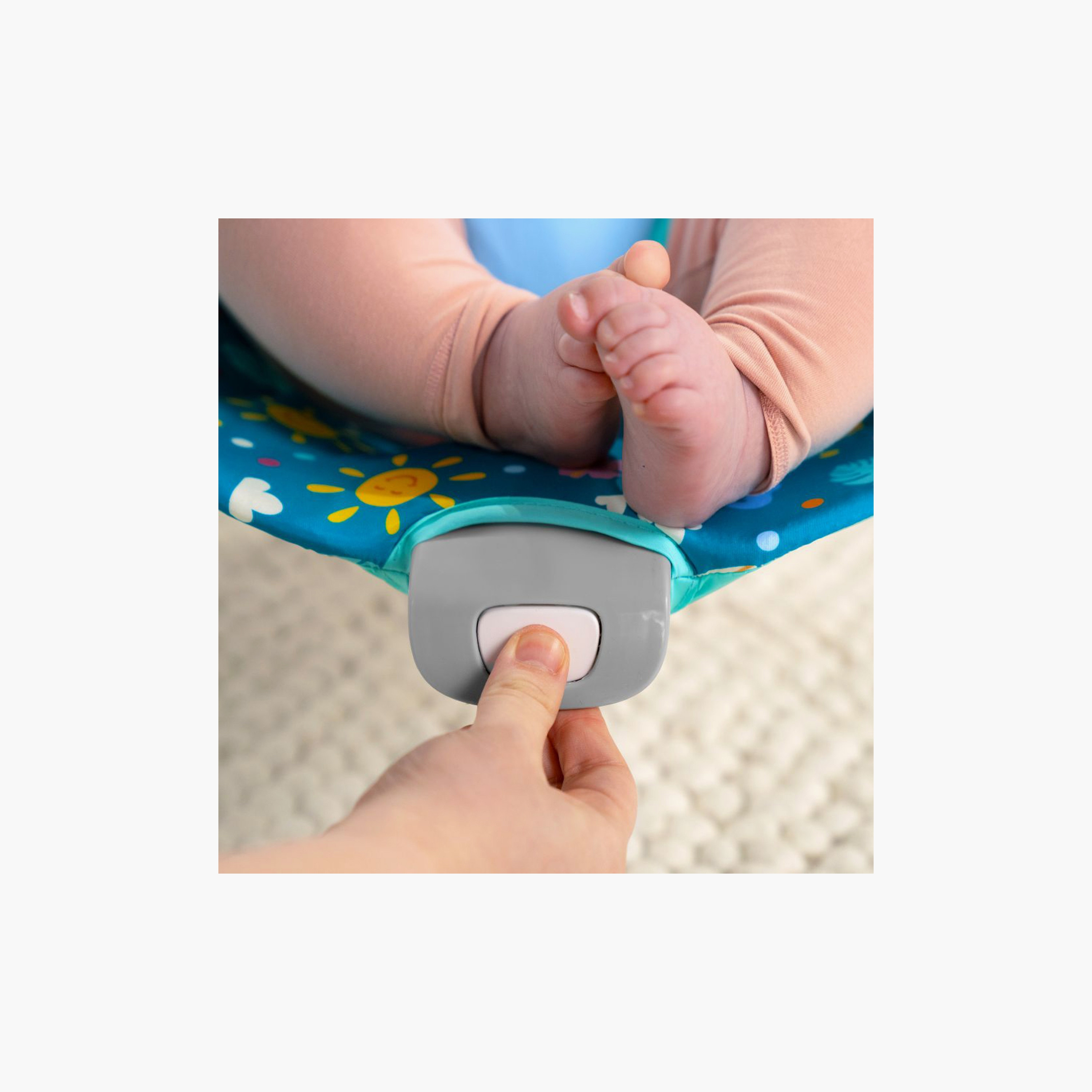 Bright Starts Paradise Vibrating Bouncer - Stitch Ohana-baby-infantactivity-bouncers-image-5