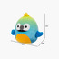 دمية ببغاء ماكاو ناعمة من سكويشميلوز - 7.5 بوصة-toys-plushsofttoys-cartooncharacters-image-1