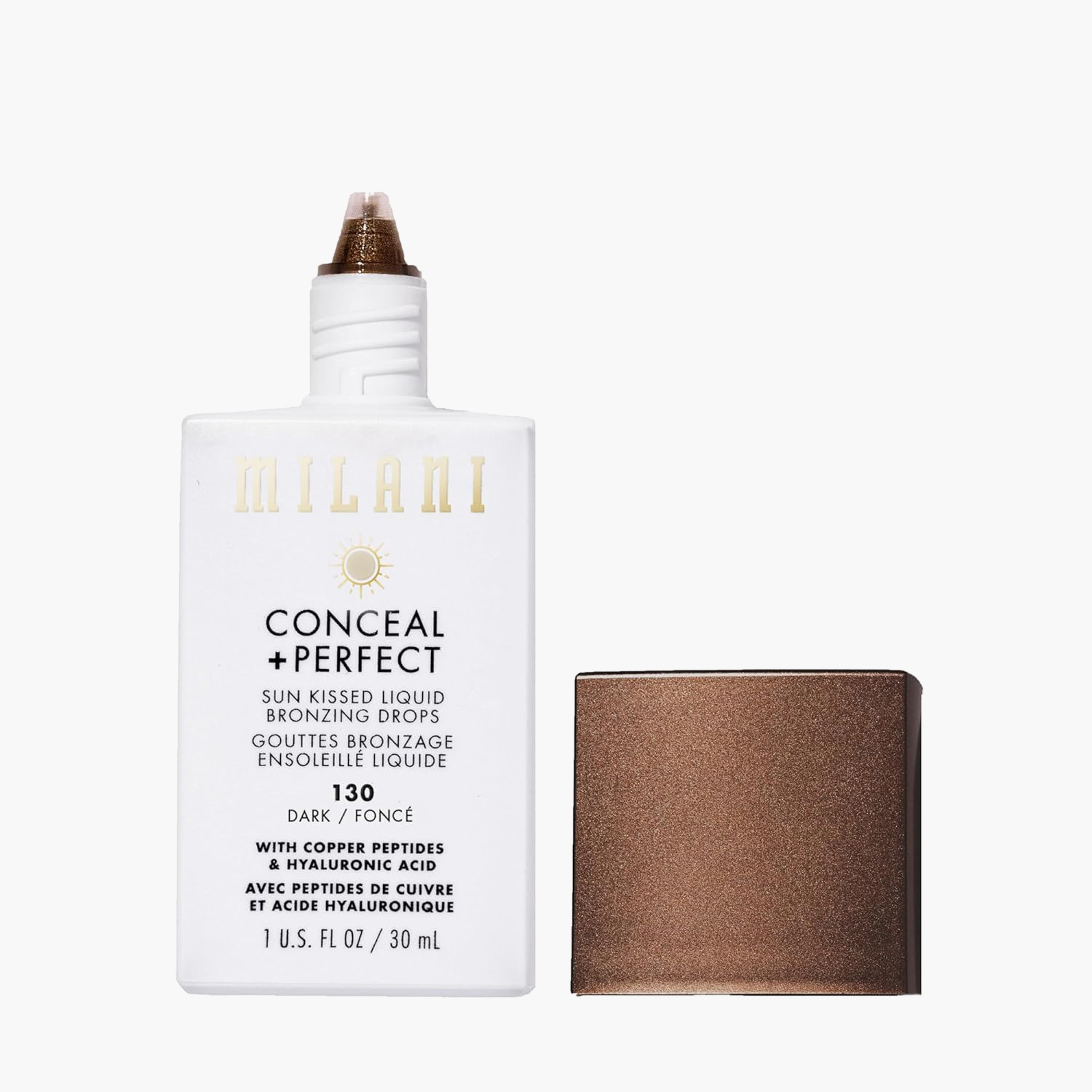 Milani Cosmetics Conceal and Perfect Sun Kissed Liquid Bronzing Drops with Copper Peptides 30 ml-beautyandpersonalcare-makeup-face-bronzers-image-2