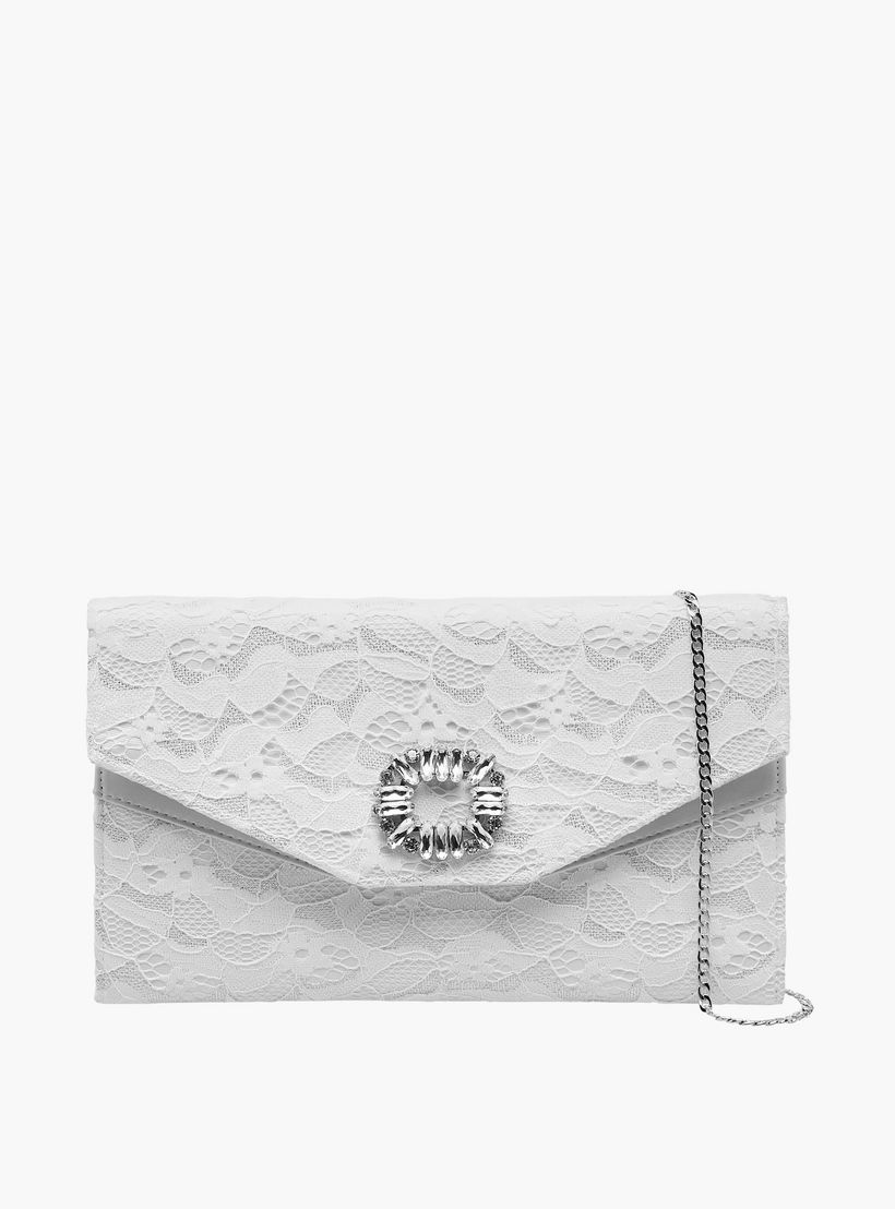شنطة كلاتش مزينة بسلسلة معدنية من سيليست-women-bagsandwallets-handbags-image-1