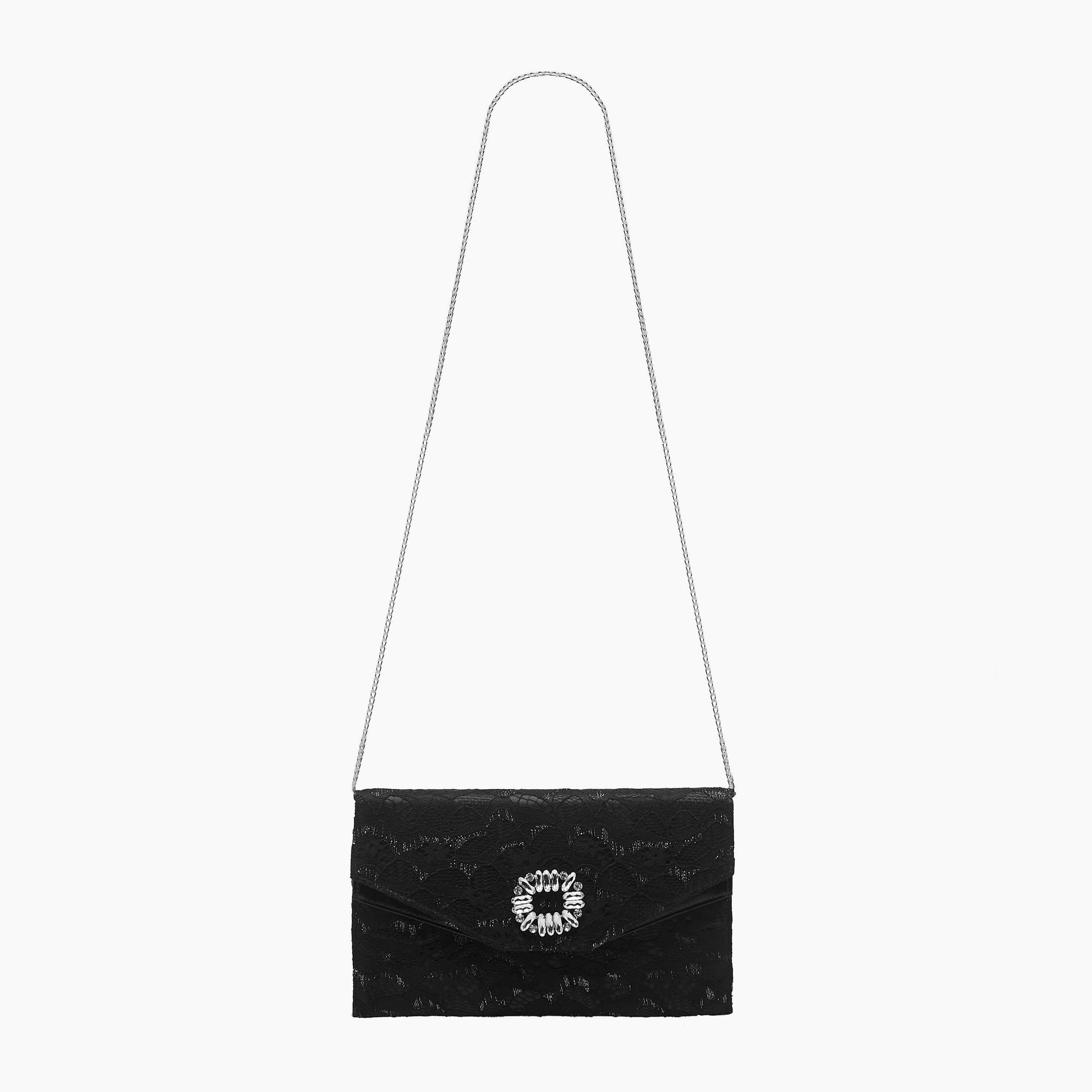 شنطة كلاتش مزينة بسلسلة معدنية من سيليست-women-bagsandwallets-handbags-image-4