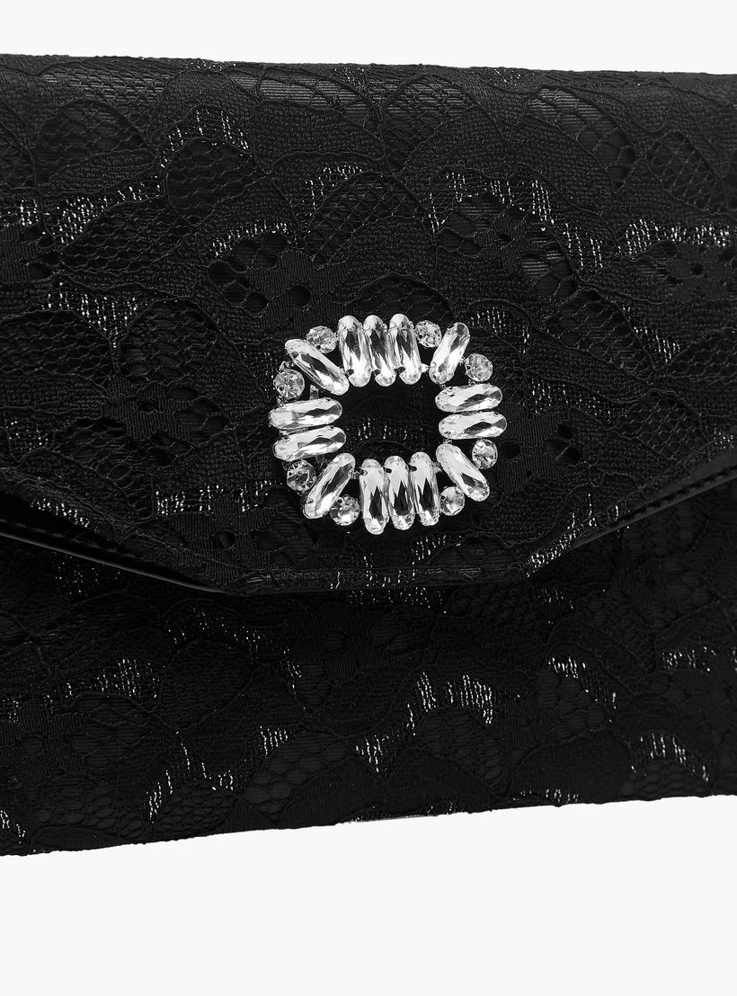 شنطة كلاتش مزينة بسلسلة معدنية من سيليست-women-bagsandwallets-handbags-image-6