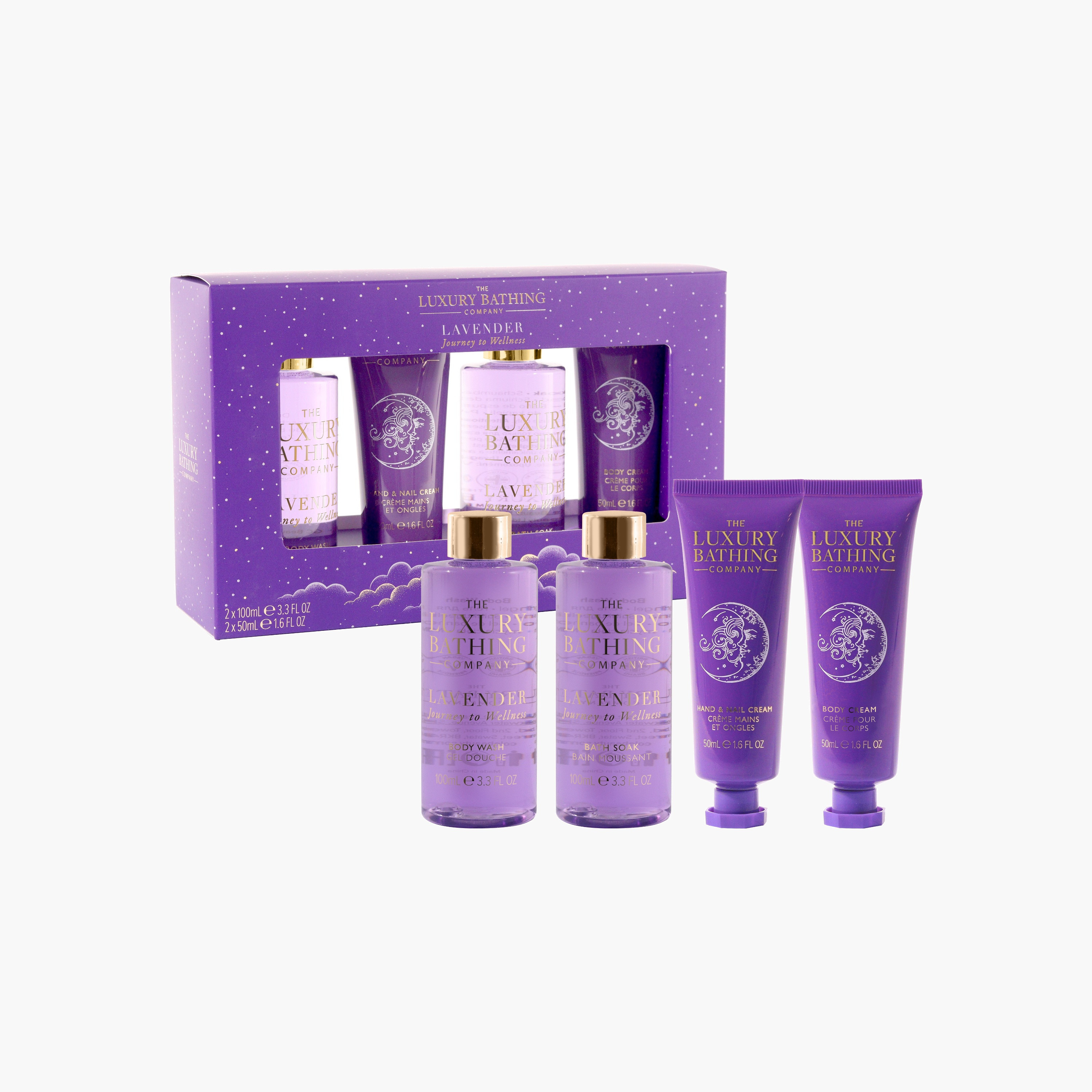 Luxury Bathing Company Lavender Bathing Gift Set-beautyandpersonalcare-giftsets-image-1