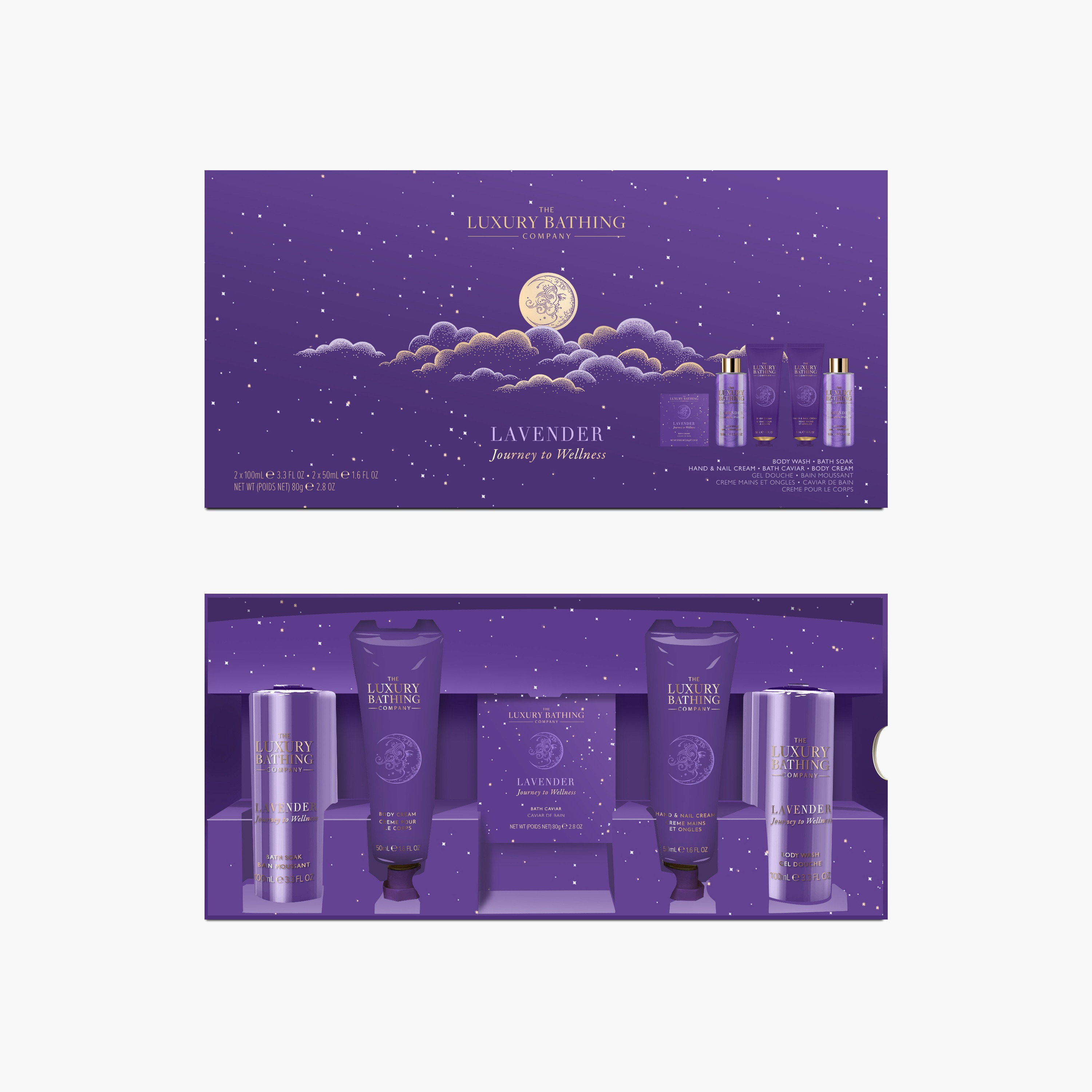 Luxury Bathing Company Lavender Wellness Bathing Collection-beautyandpersonalcare-giftsets-image-2