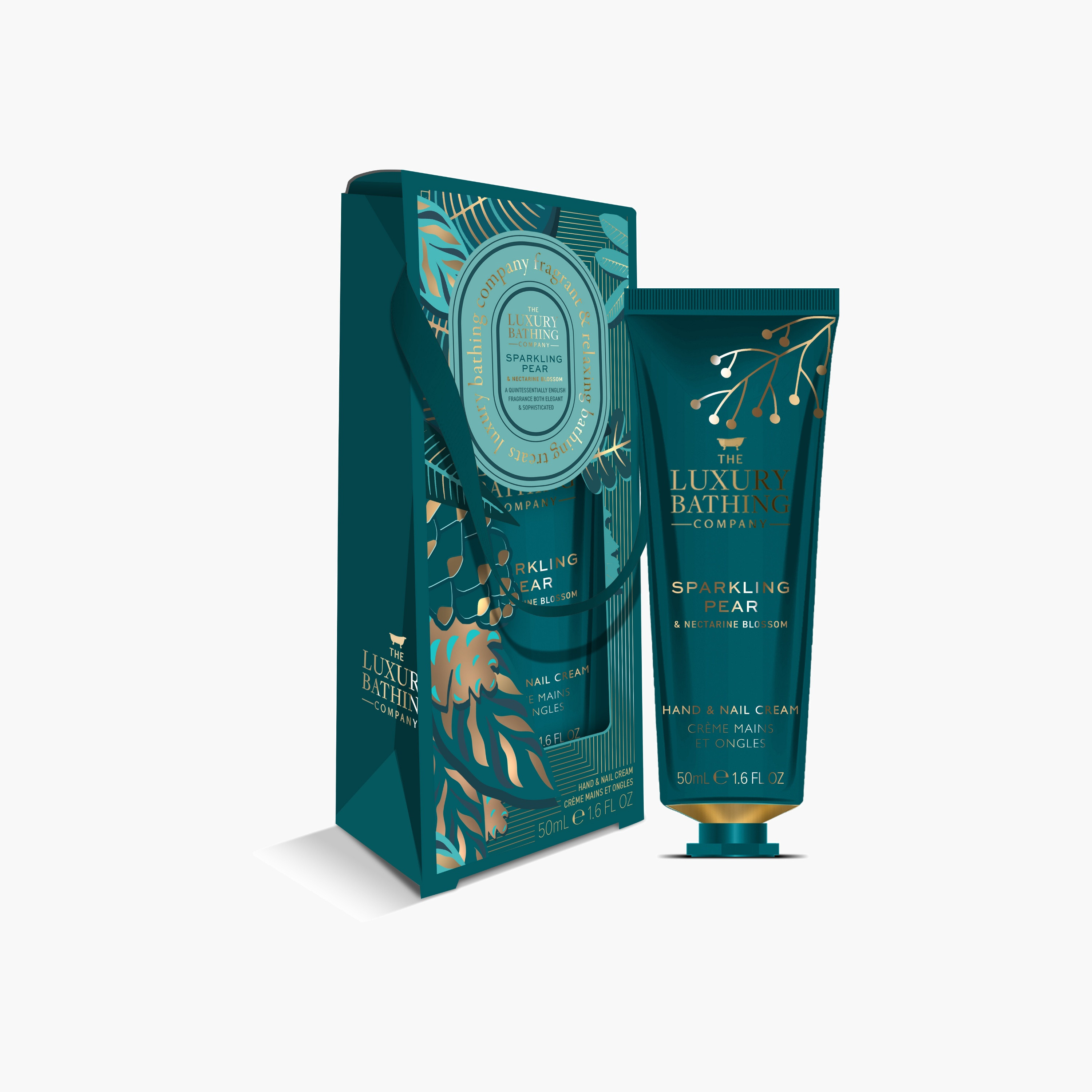 Luxury Bathing Company Sparkling Pear Nectarine Hand Cream-beautyandpersonalcare-giftsets-image-1