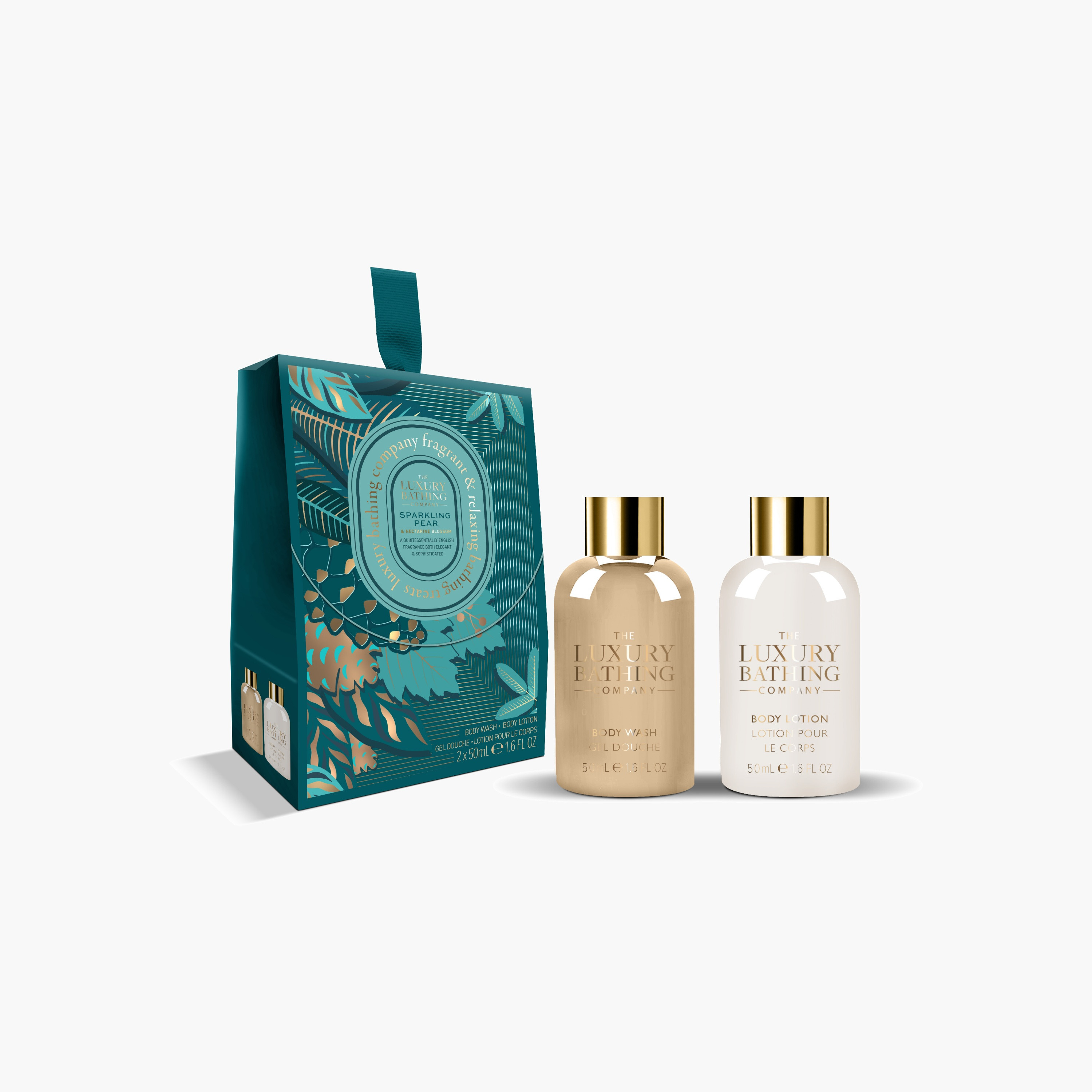 Luxury Bathing Company Sparkling Pear Nectarine Gift Set-beautyandpersonalcare-giftsets-image-3