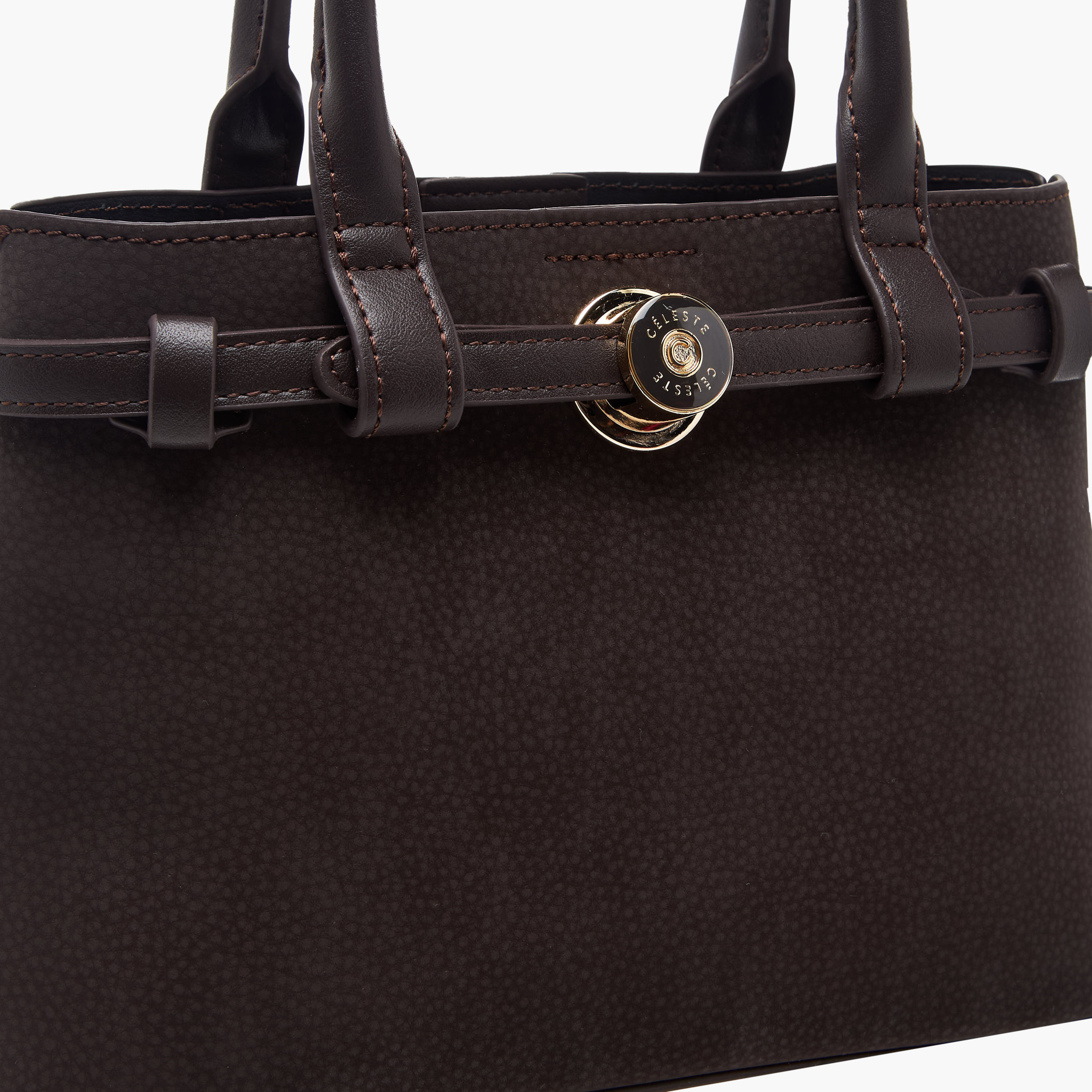 Celeste Textured Tote Bag with Detachable Shoulder Strap-women-bagsandwallets-handbags-image-6