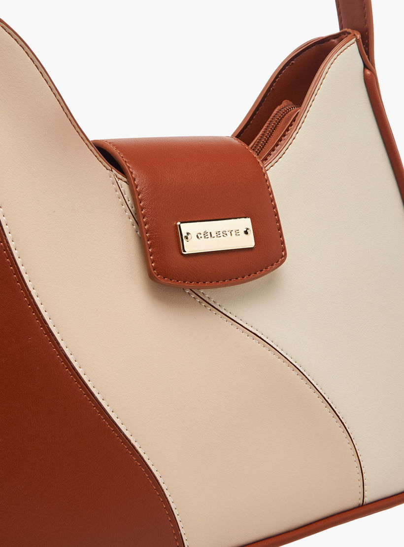 Celeste Colourblock Shoulder Bag with Adjustable Strap-women-bagsandwallets-handbags-image-6