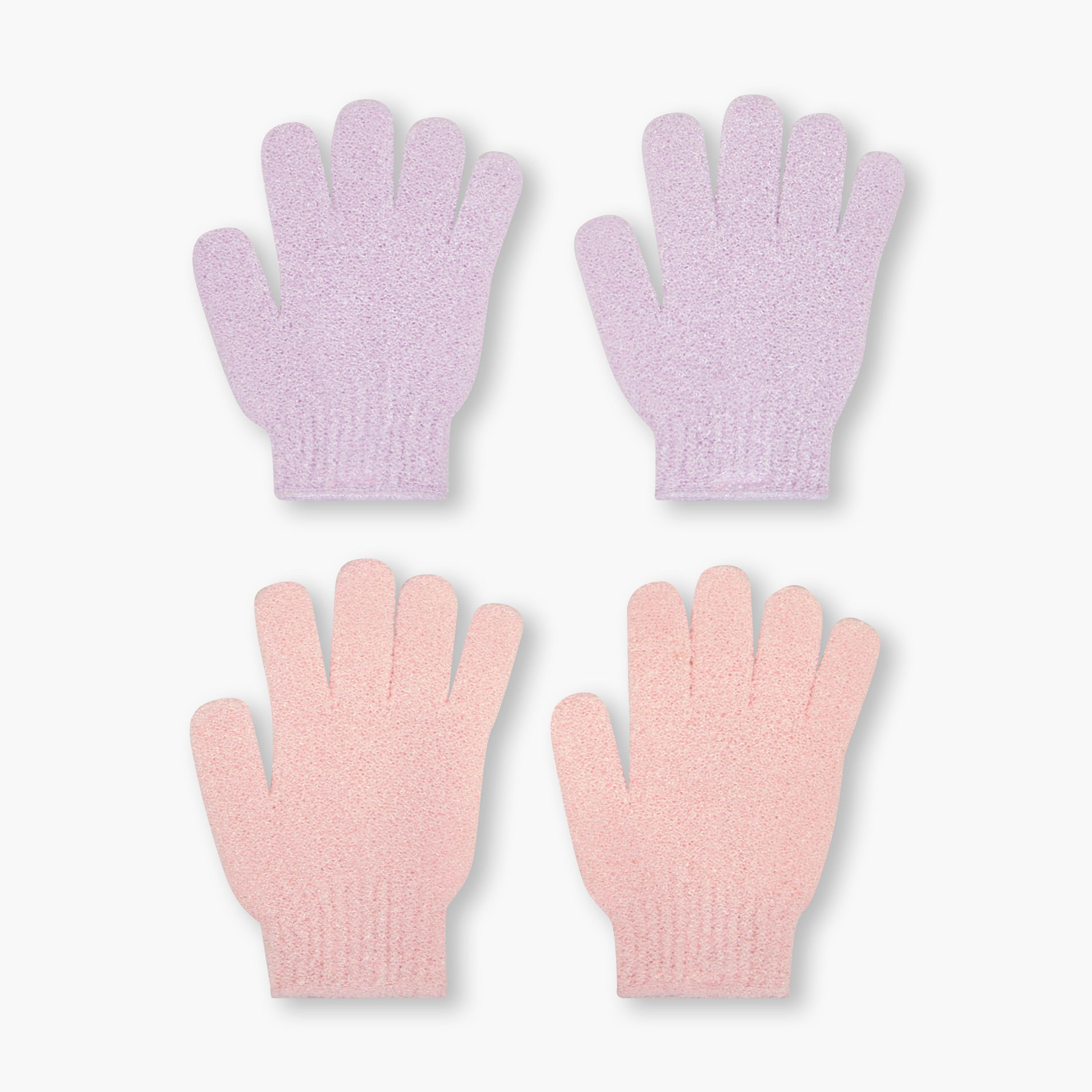 Exfoliating Bath Gloves - Set of 2-beautyandpersonalcare-bathandbody-toolsandaccessories-bathaccessories-image-1