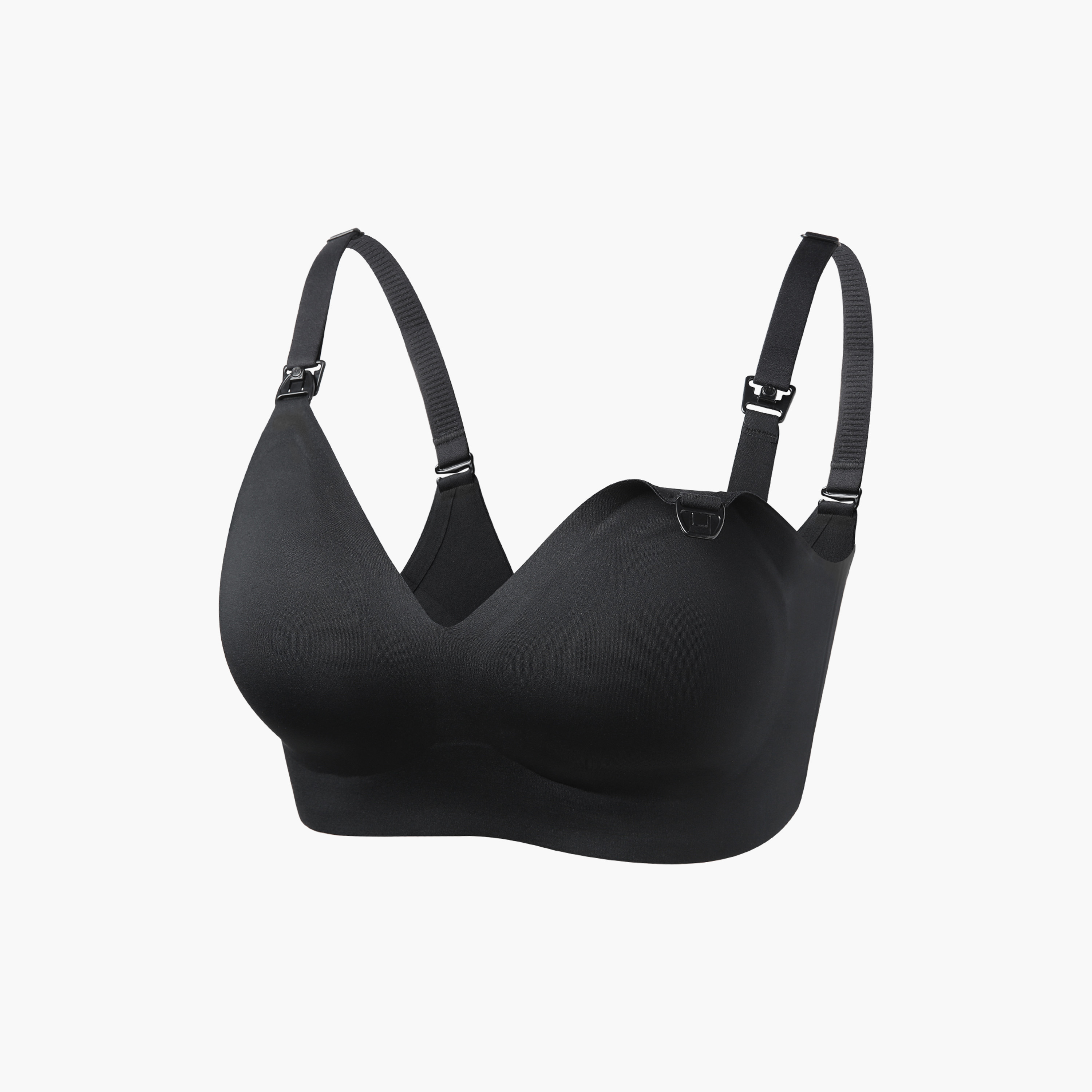 Momcozy Nursing Bra - Black - 2XL-women-clothing-maternity-lingerie-bras-image-1