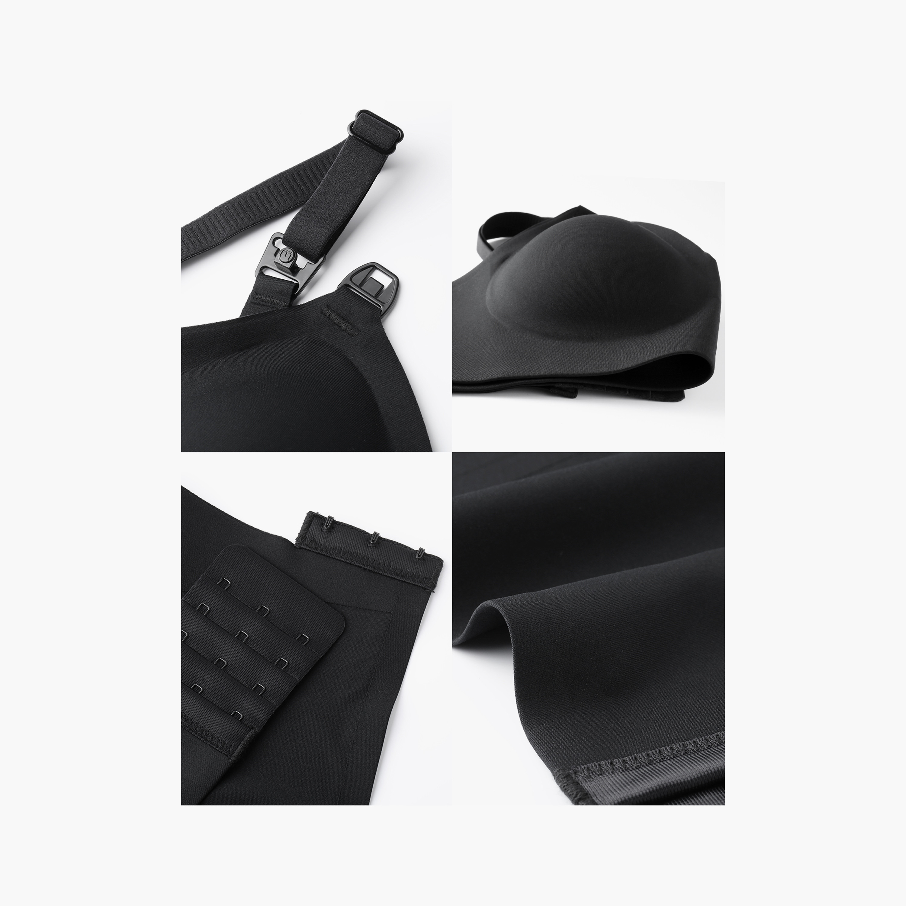 Momcozy Nursing Bra - Black - 2XL-women-clothing-maternity-lingerie-bras-image-2