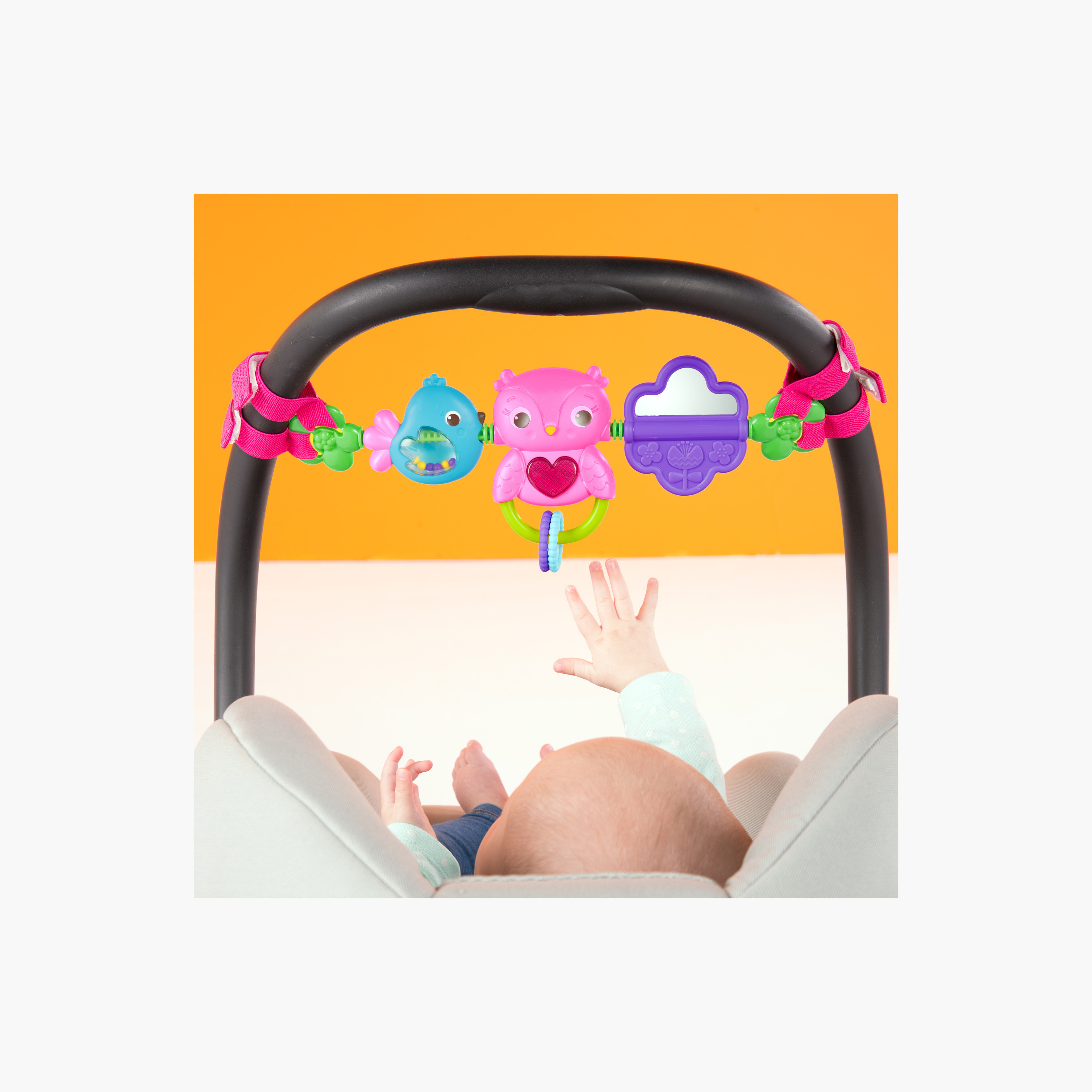 Bright Starts Busy Birdies Carrier Toy Bar with Toys-baby-gear-travelaccessories-image-4