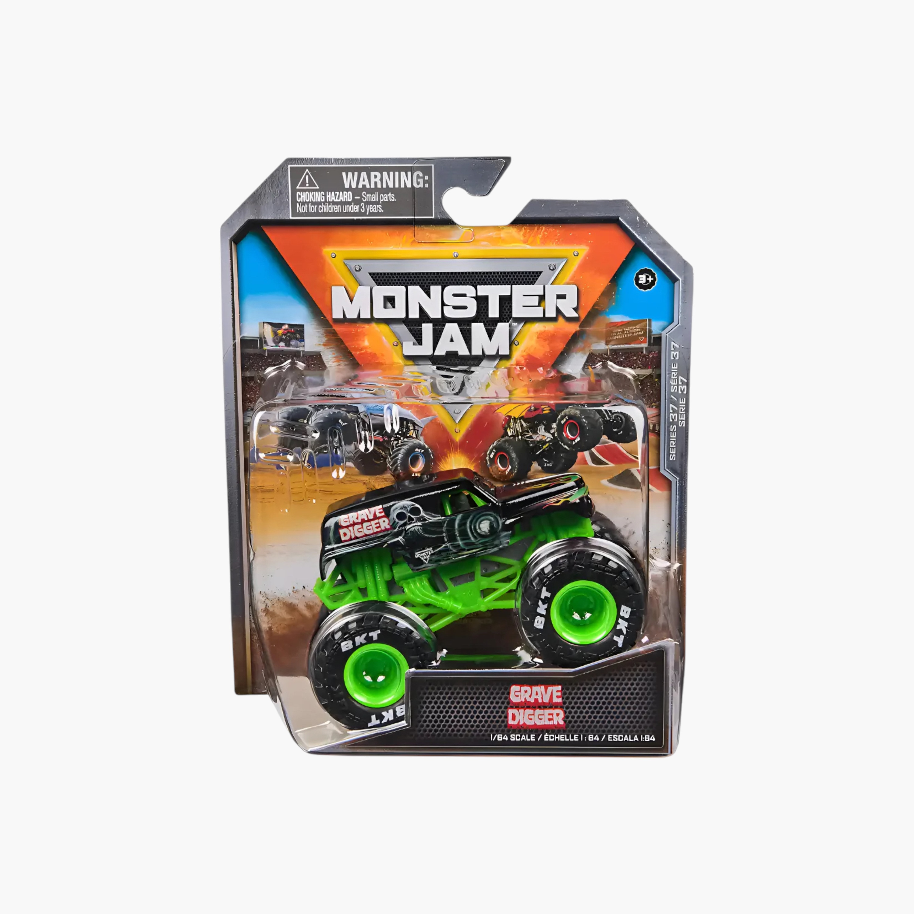 Monster Jam 1:64 Grave Digger Toy Vehicle-toys-playvehicles-diecastcars-image-3