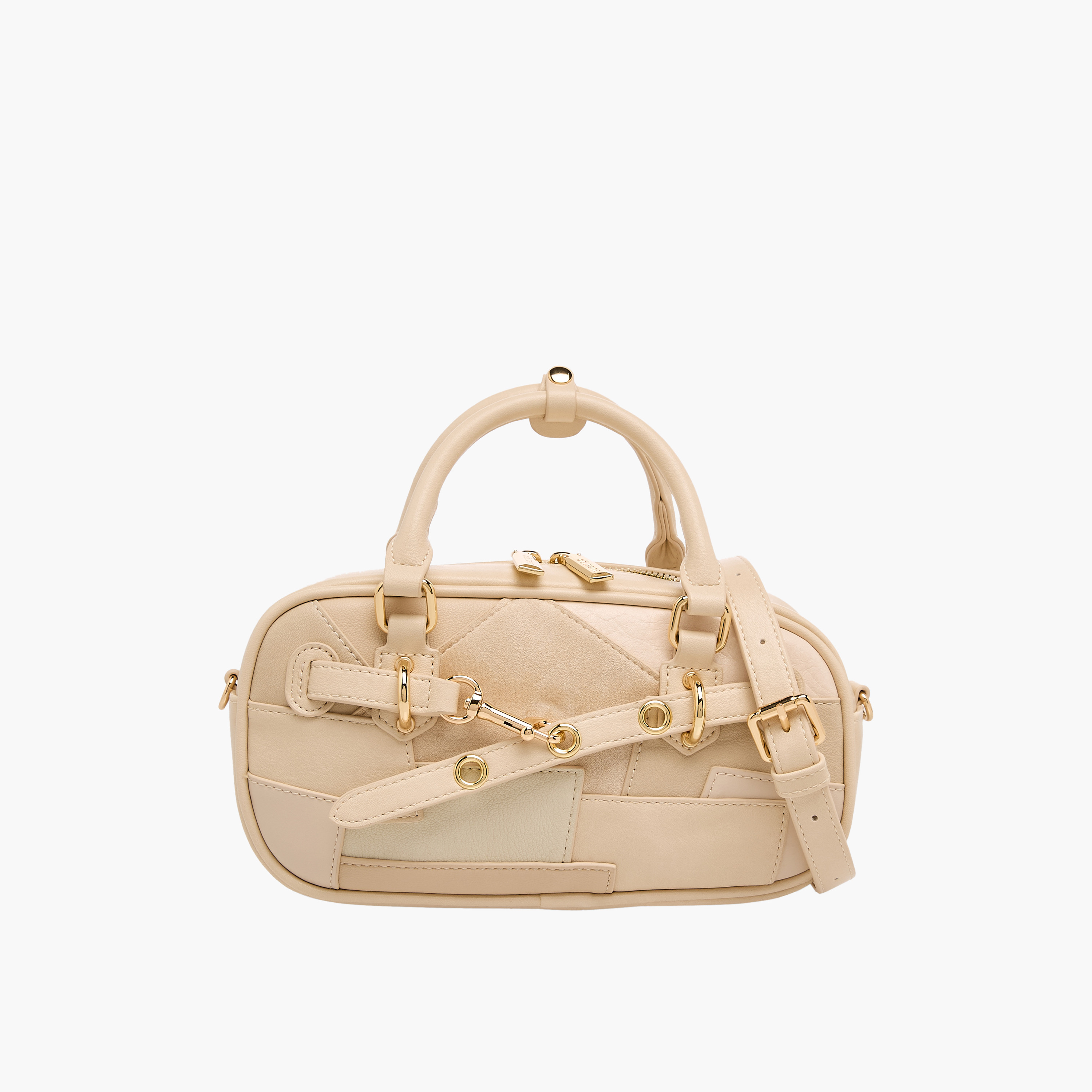 شنطة توت بخياطة متباينة ومقبض مزدوج من سيليست-women-bagsandwallets-handbags-image-1