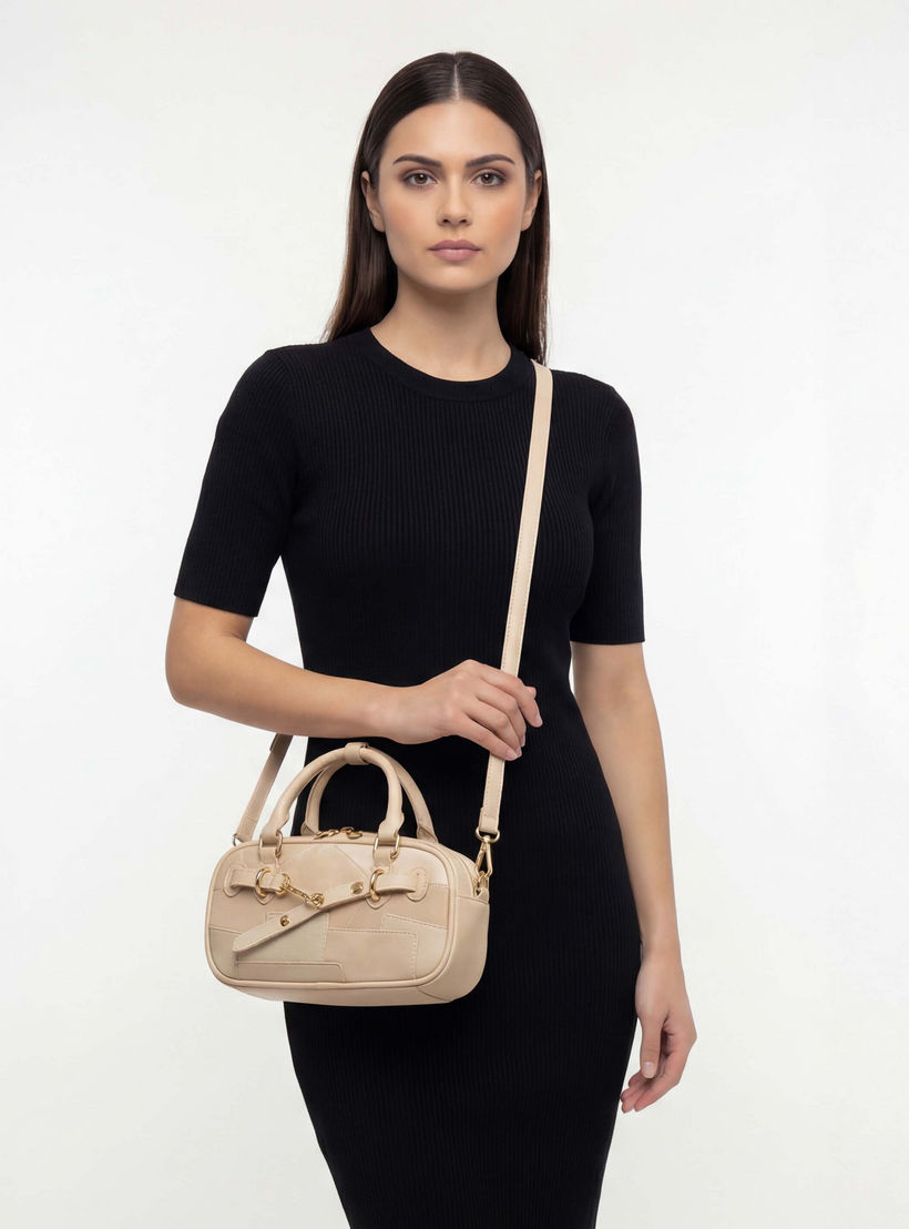 شنطة توت بخياطة متباينة ومقبض مزدوج من سيليست-women-bagsandwallets-handbags-image-2