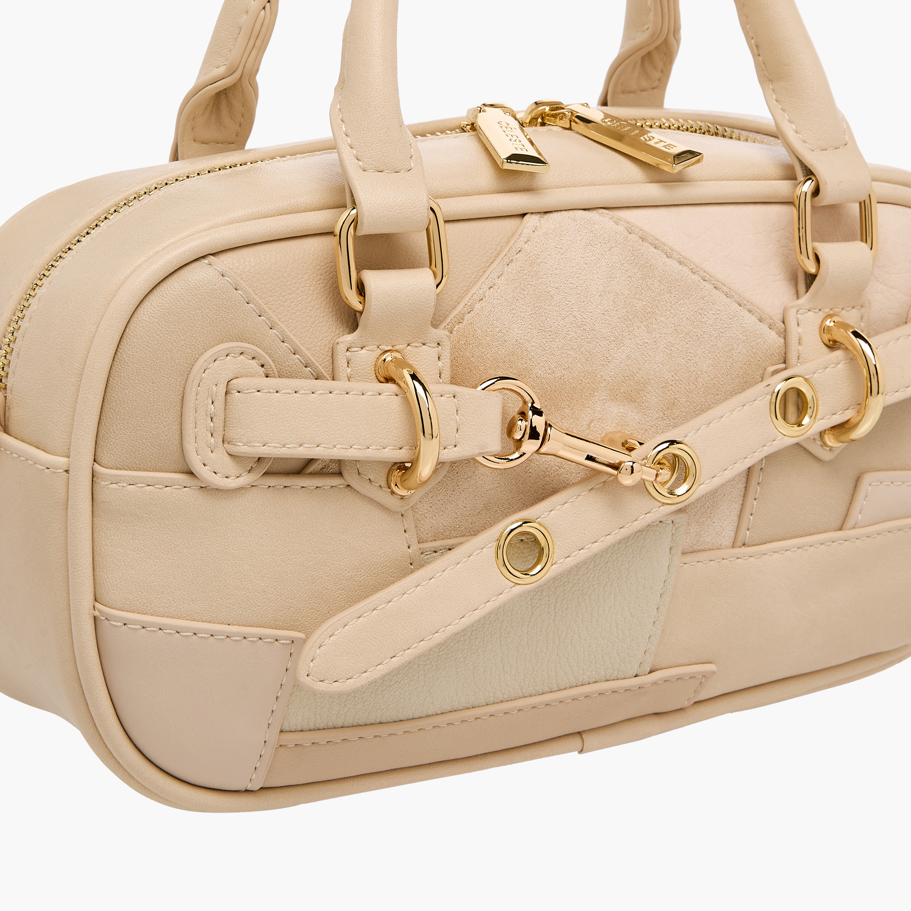 شنطة توت بخياطة متباينة ومقبض مزدوج من سيليست-women-bagsandwallets-handbags-image-5