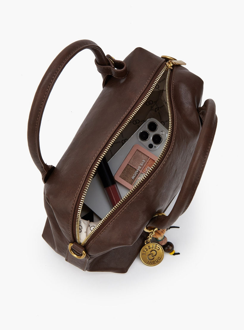 شنطة توتي بارزة الملمس بسحاب إغلاق من لو كونفورت-women-bagsandwallets-handbags-image-4