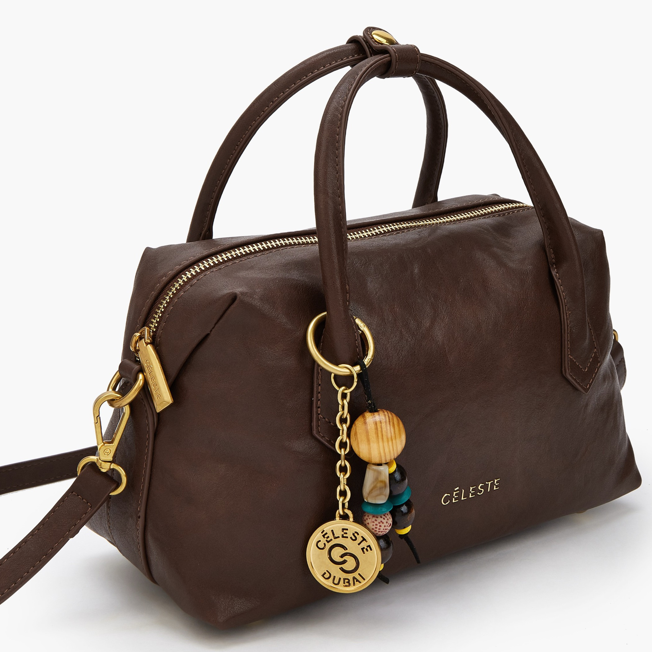 شنطة توتي بارزة الملمس بسحاب إغلاق من لو كونفورت-women-bagsandwallets-handbags-image-6