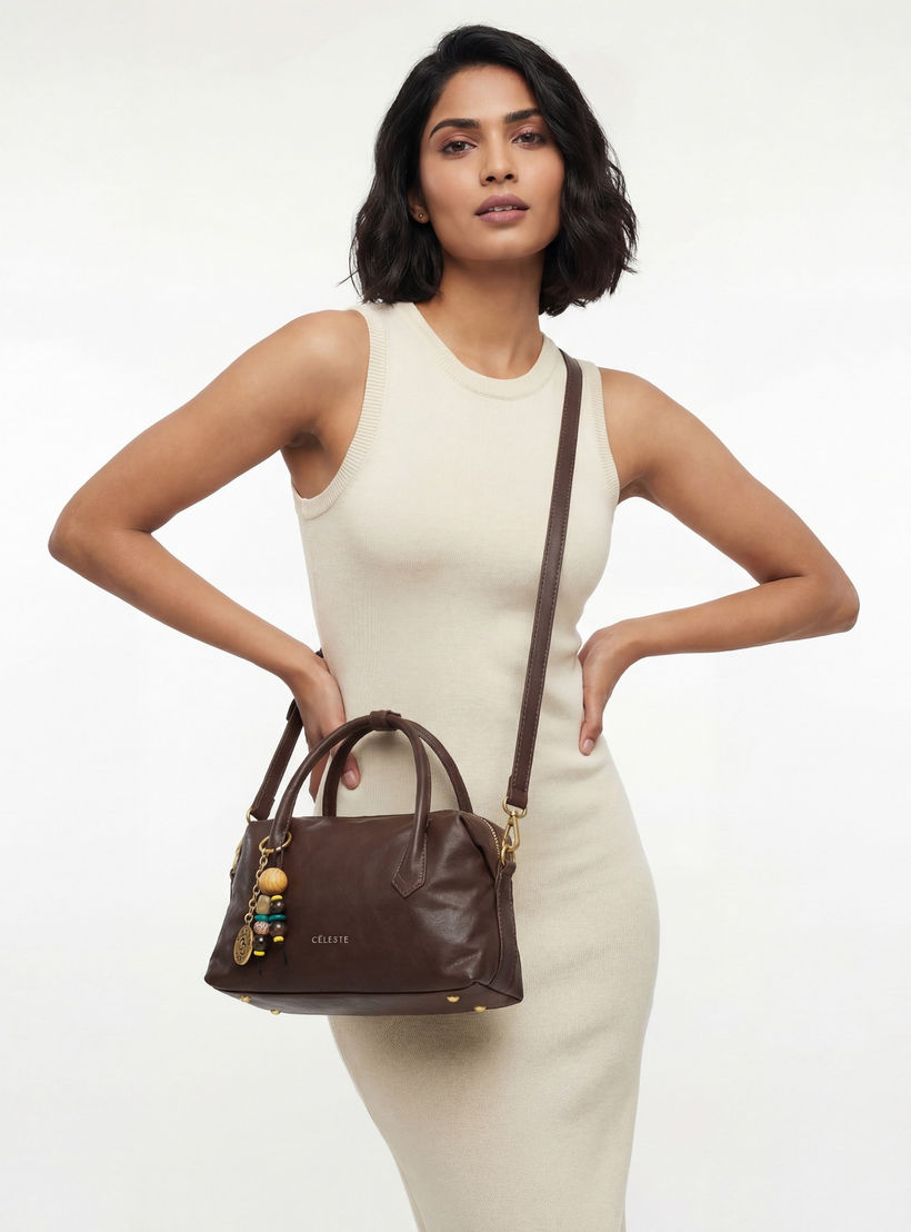شنطة توتي بارزة الملمس بسحاب إغلاق من لو كونفورت-women-bagsandwallets-handbags-image-2