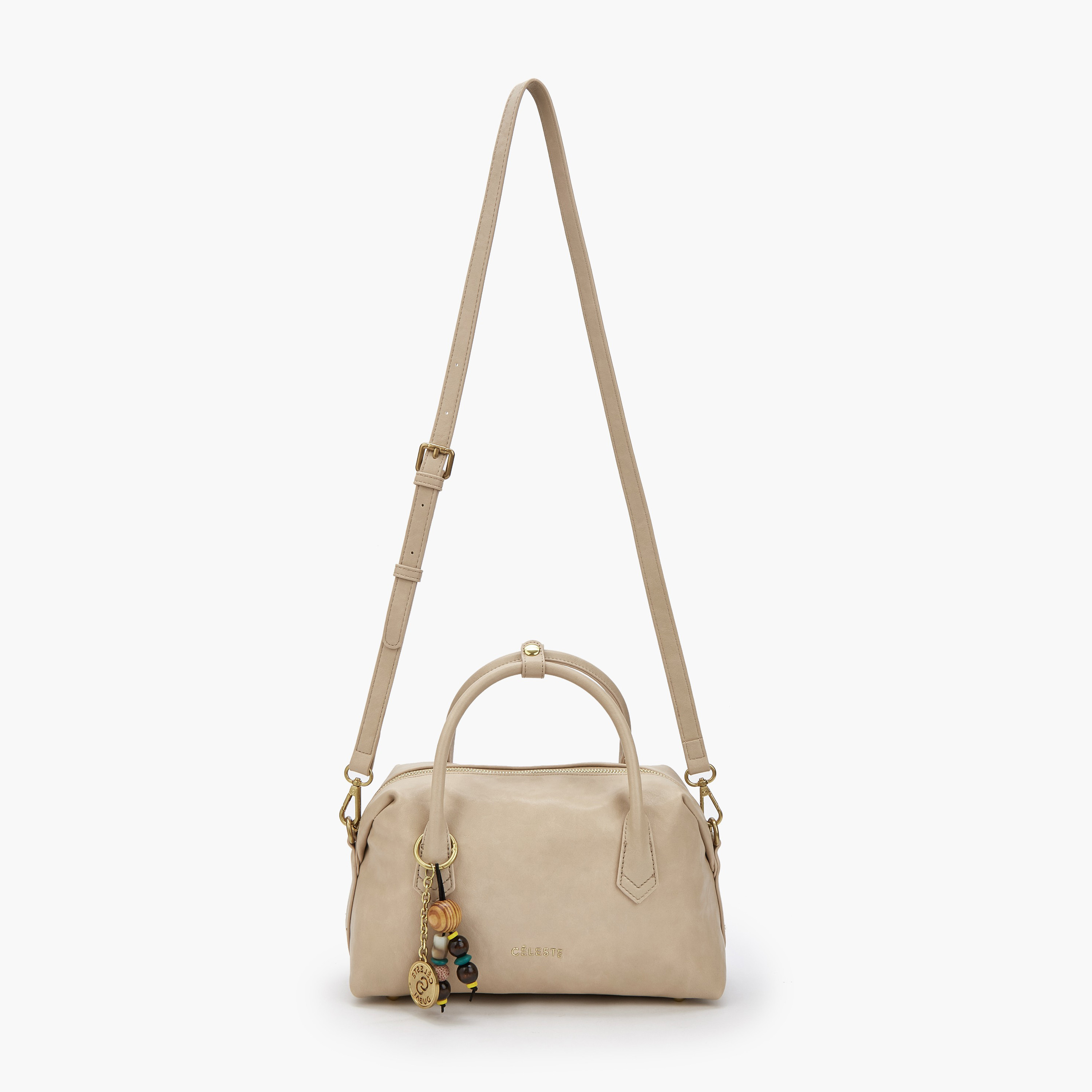 Celeste Textured Tote Bag with Zip Closure-women-bagsandwallets-handbags-image-3