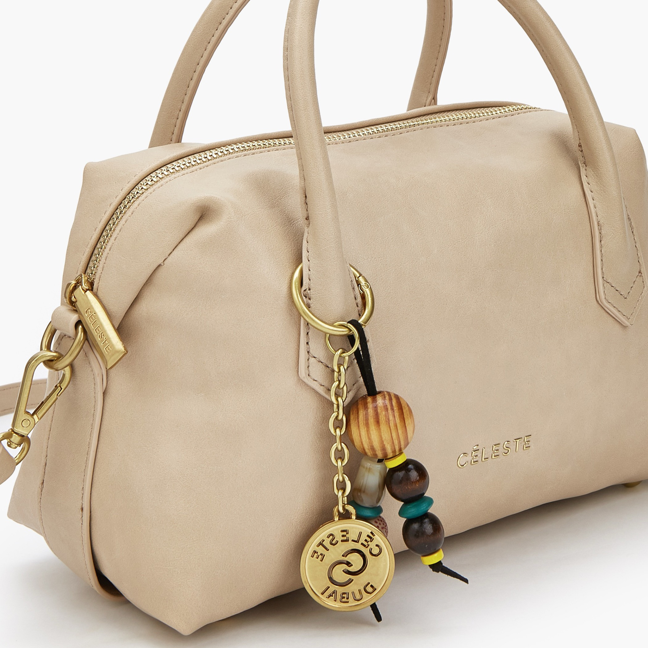 Celeste Textured Tote Bag with Zip Closure-women-bagsandwallets-handbags-image-6