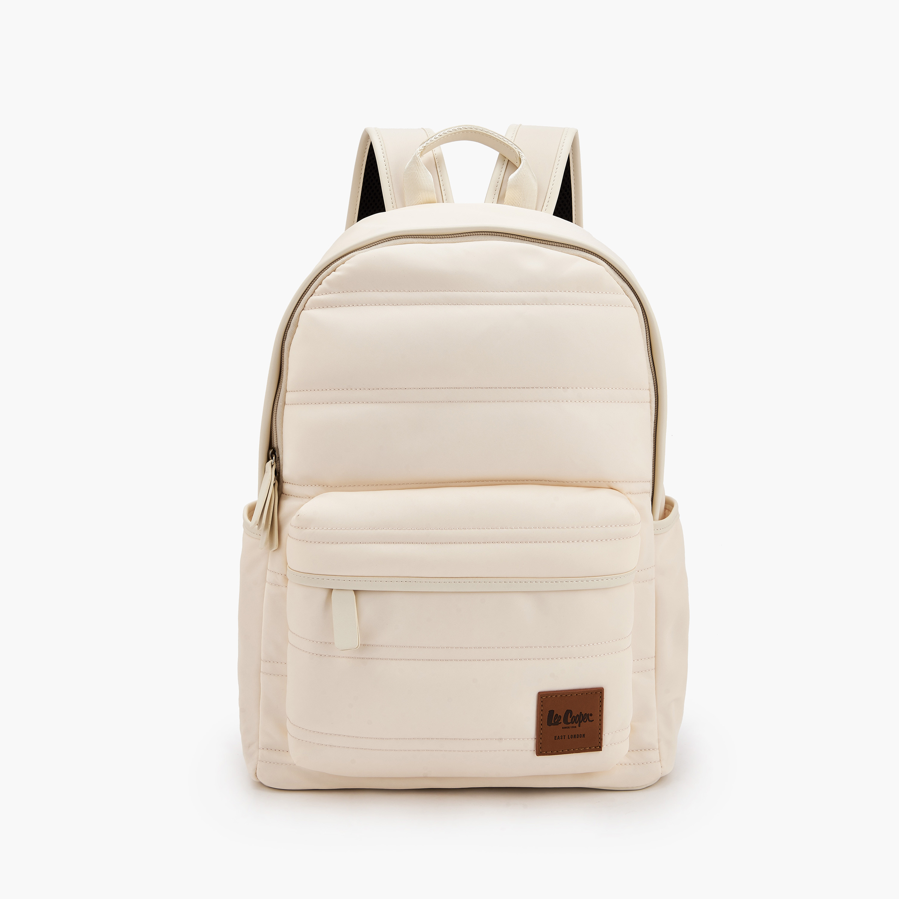 Lee Cooper Quilted Backpack with Adjustable Straps-women-bagsandwallets-backpacks-image-1