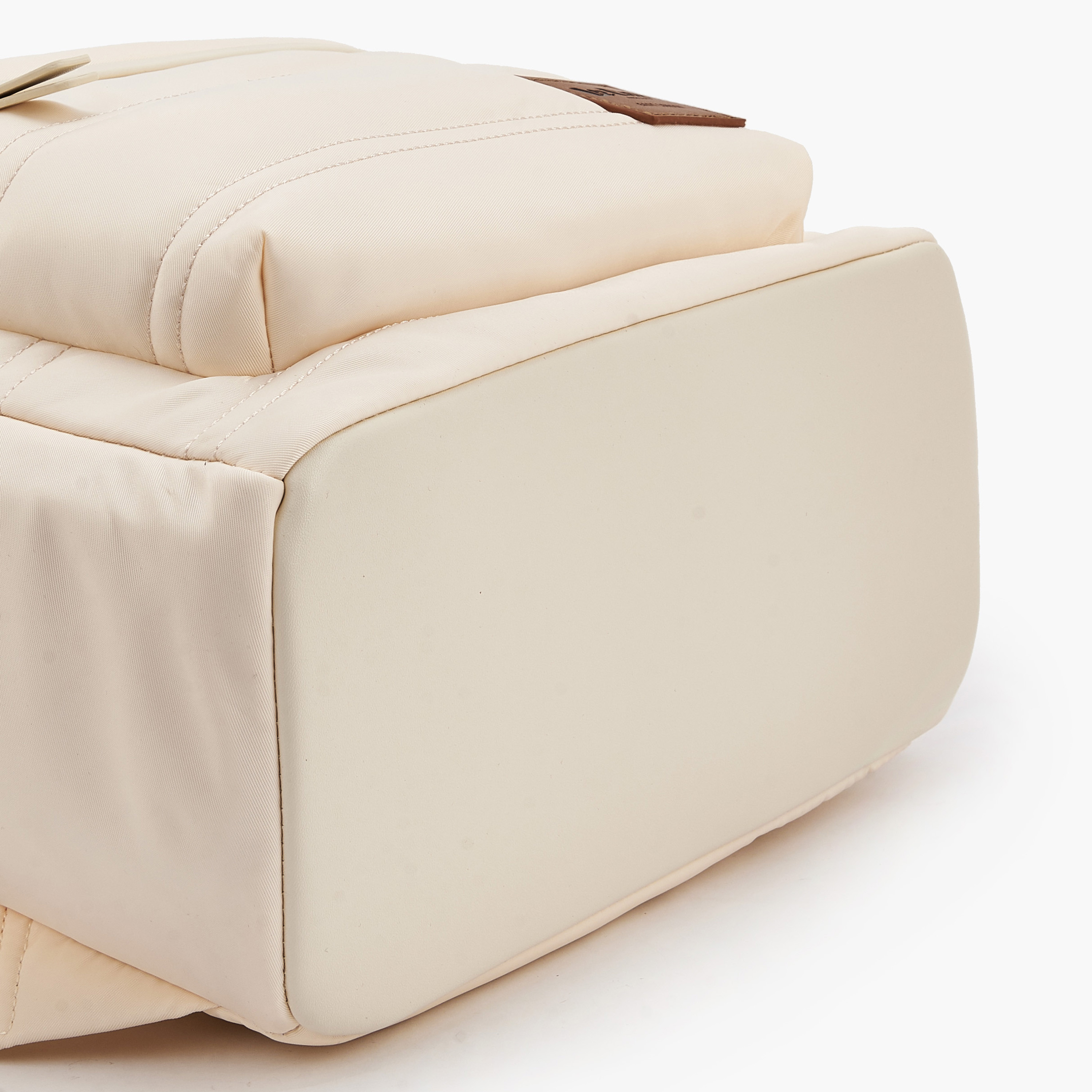 Lee Cooper Quilted Backpack with Adjustable Straps-women-bagsandwallets-backpacks-image-7