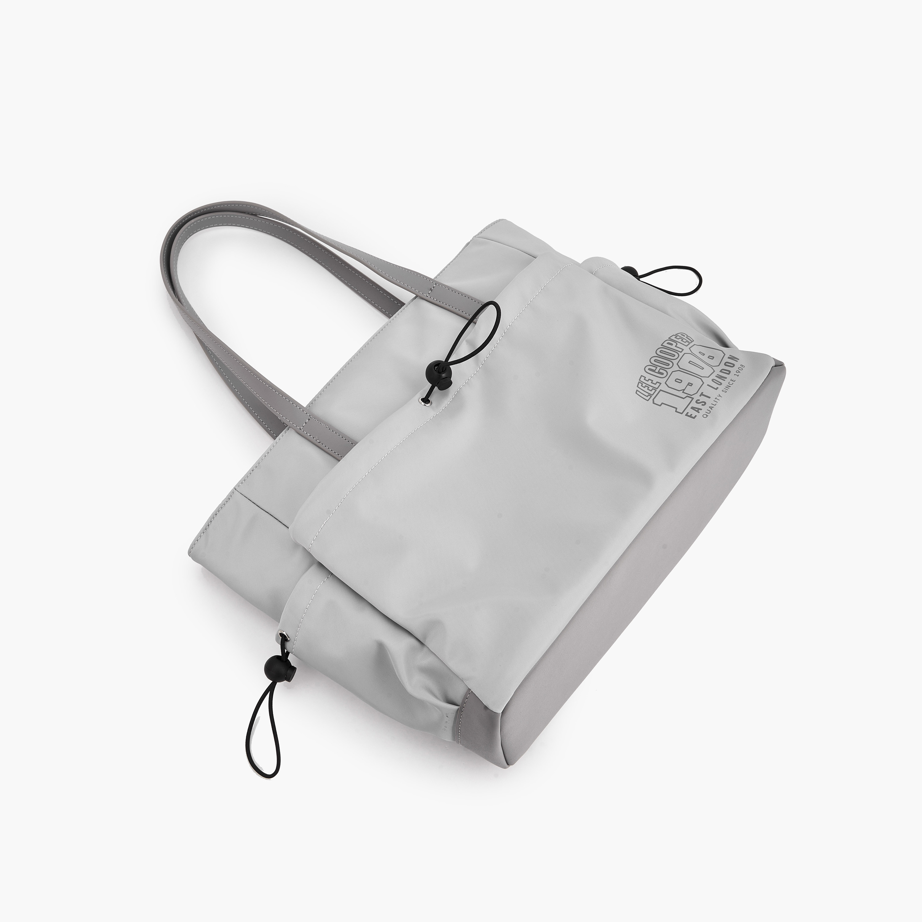 Lee Cooper Logo Print Tote Bag with Handles-women-bagsandwallets-handbags-image-6