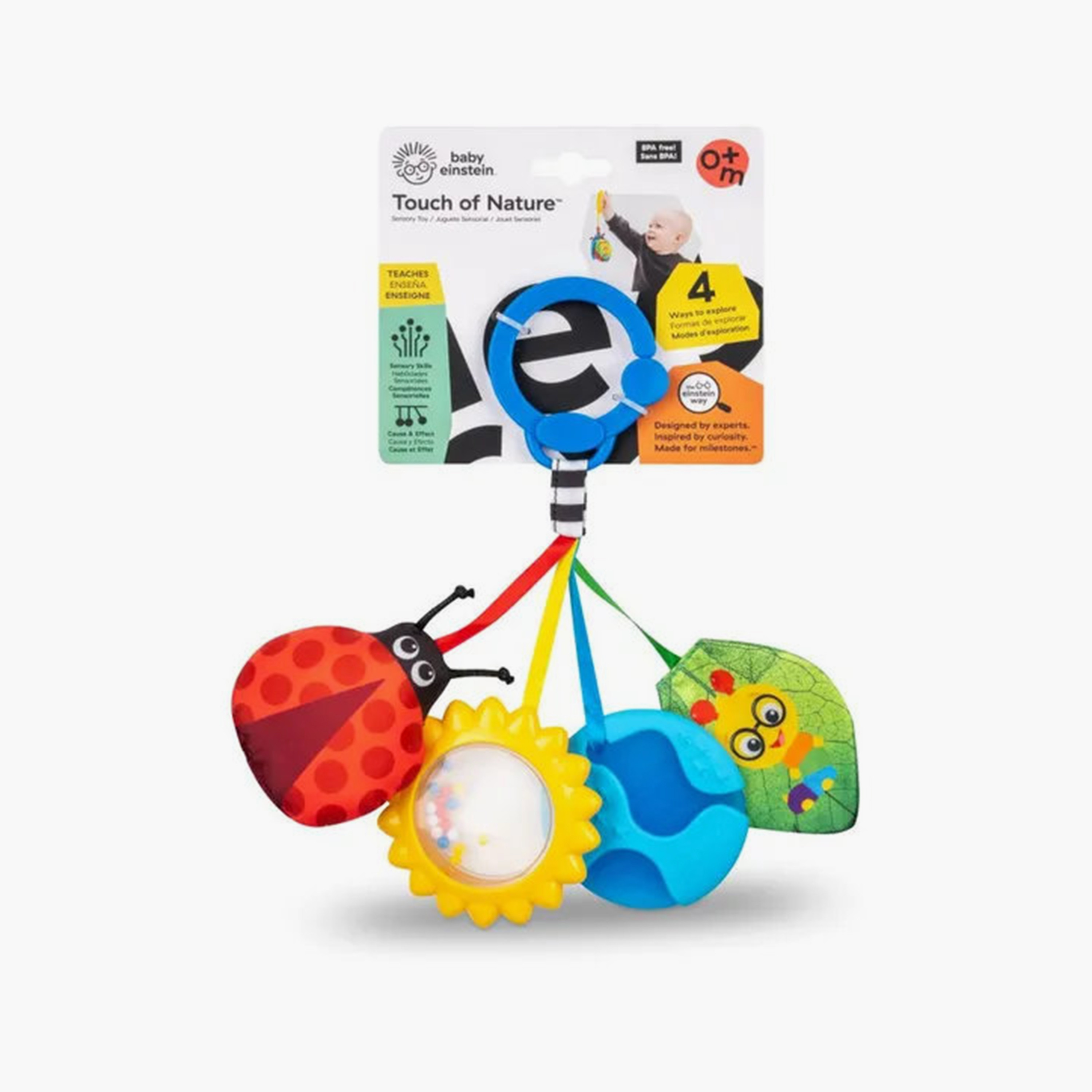 Baby Einstein Touch of Nature Sensory Teether Toy-toys-babyandtoddlertoys-rattlesandteethers-image-2
