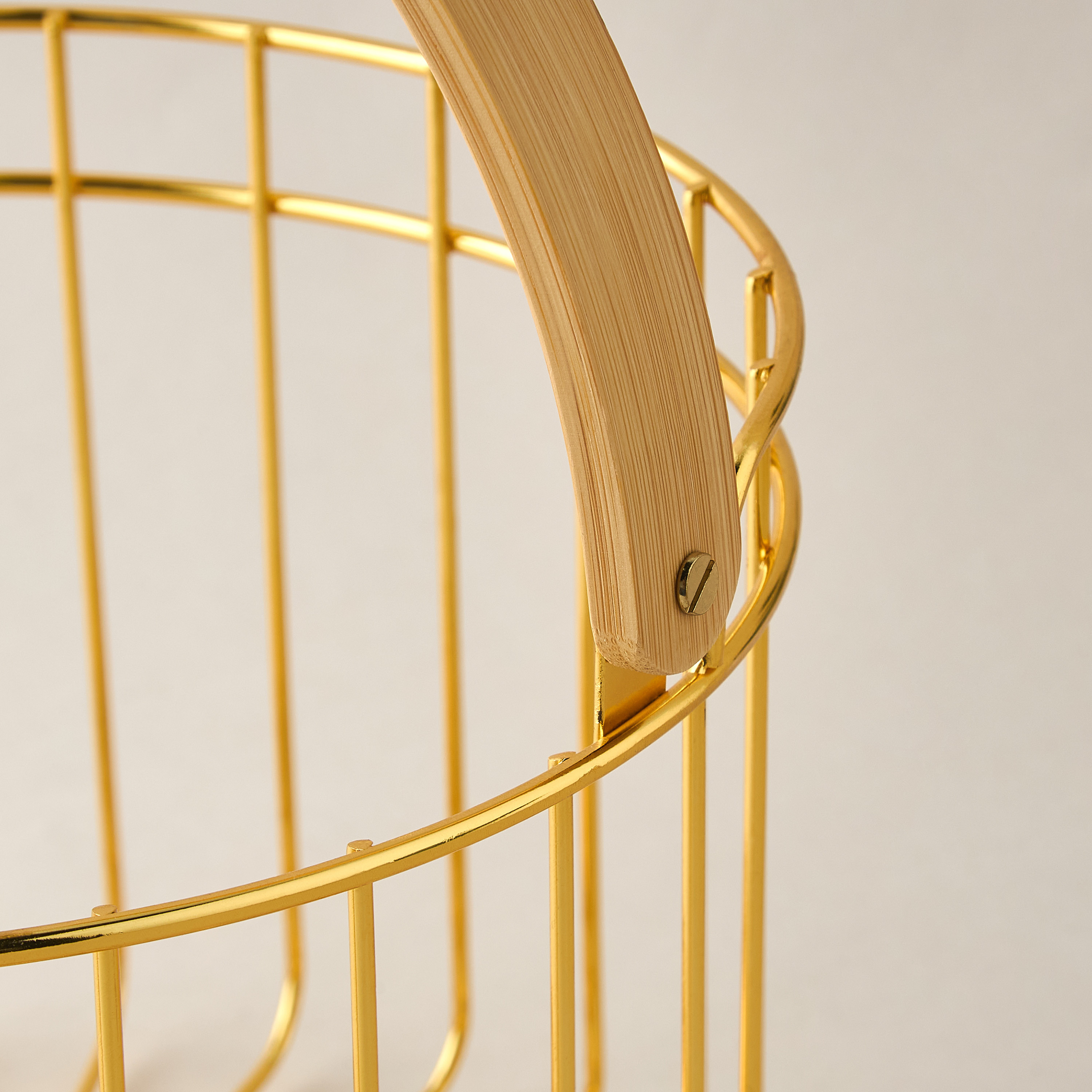 Elanza Storage Basket with Handle - 18 cms-household-storage-storagesolutions-storageboxesandbaskets-image-2