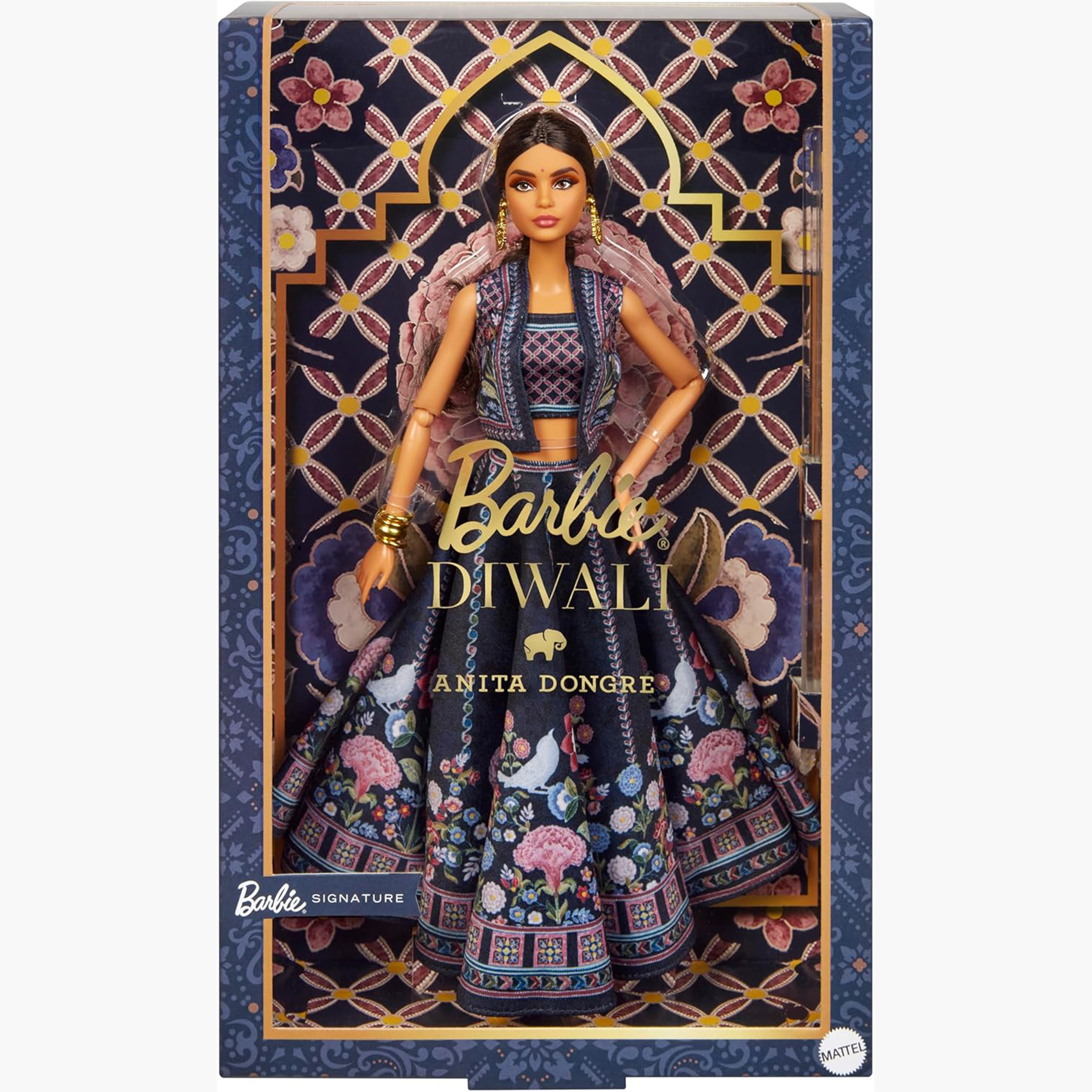 Barbie Signature Diwali Doll by Anita Dongre Wearing Festival of Lights Look, Holiday Collectible-toys-dollsandplaysets-dolls-image-4