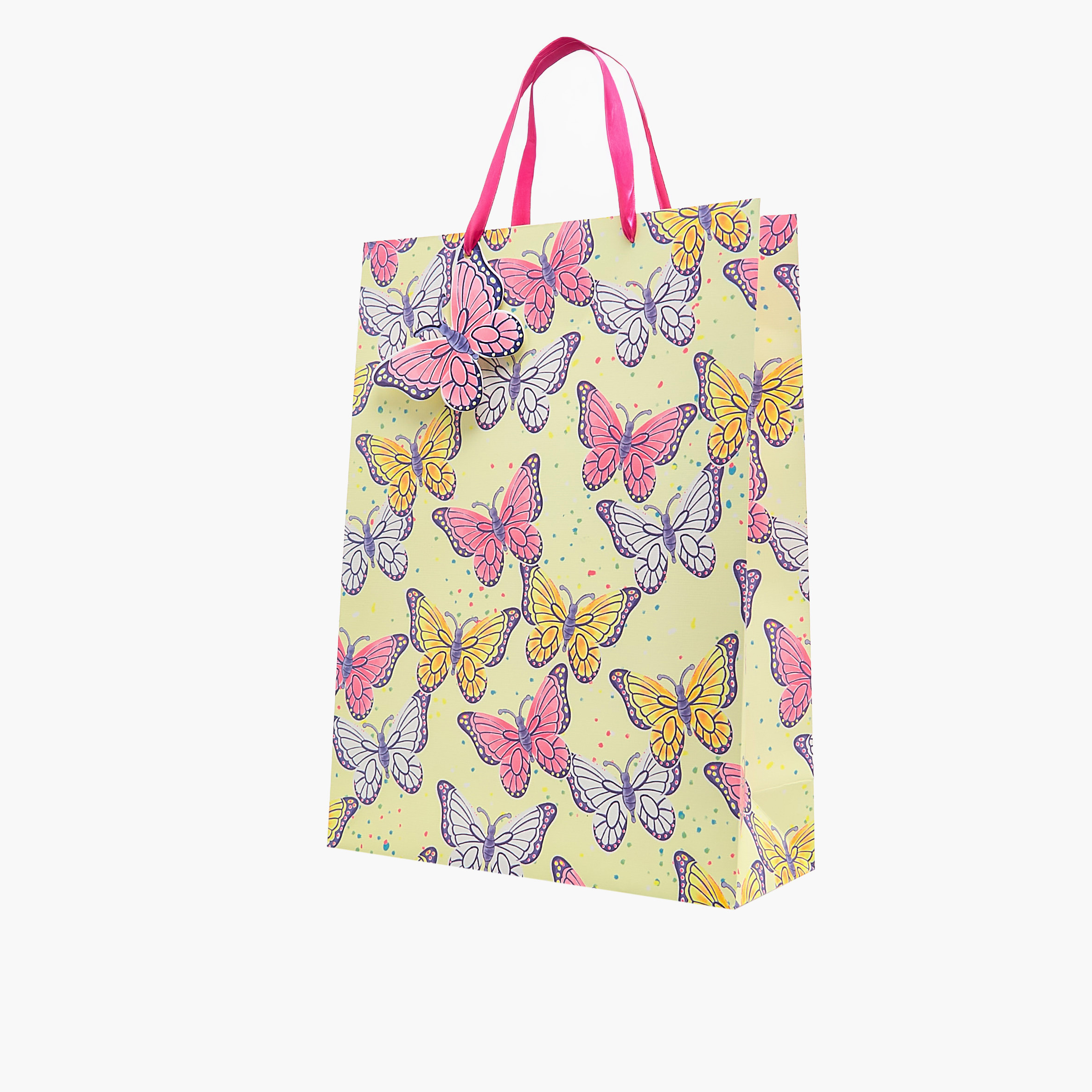 Butterfly Print Paper Gift Bag - Extra Large-household-giftingaccessories-giftings-image-2