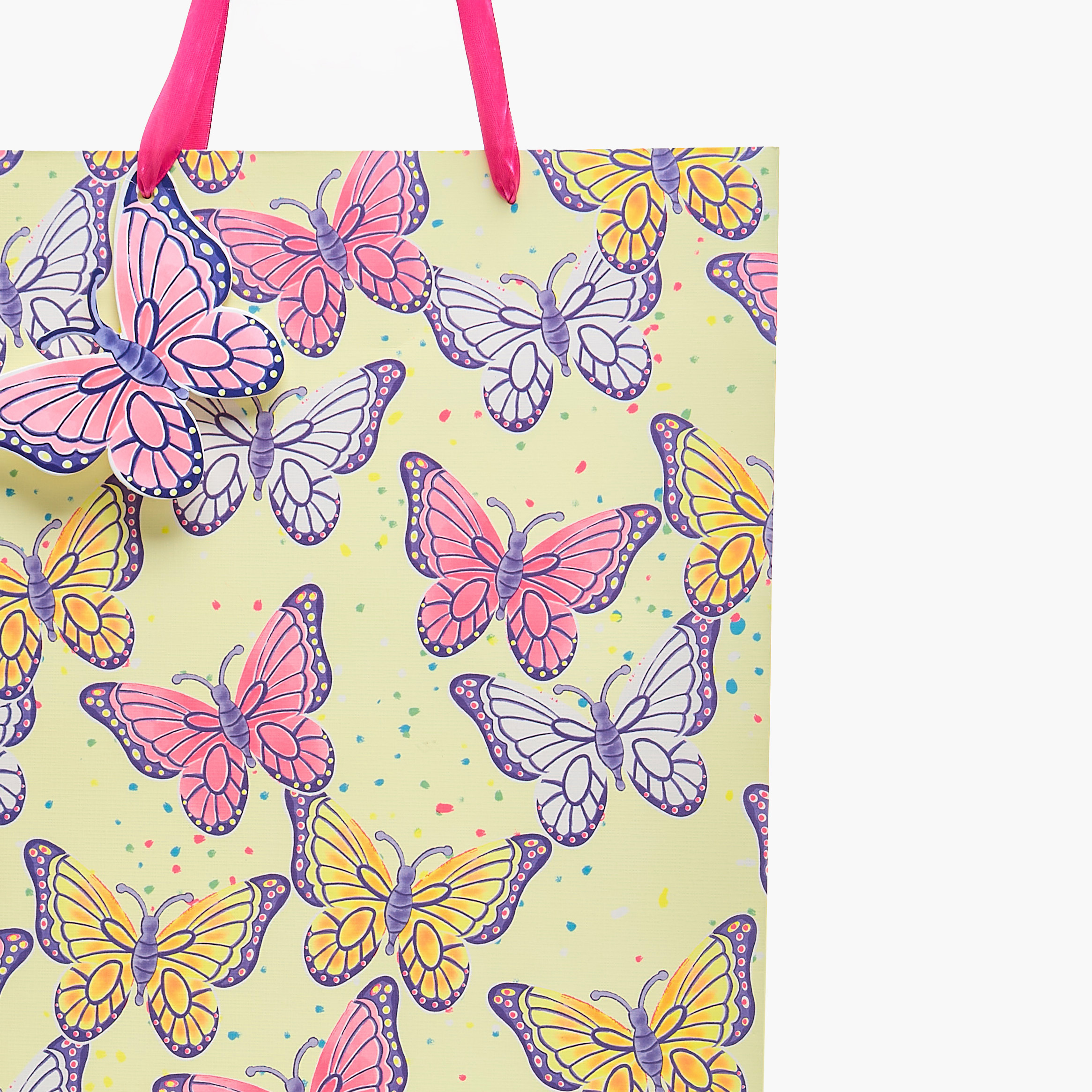 Butterfly Print Paper Gift Bag - Extra Large-household-giftingaccessories-giftings-image-3