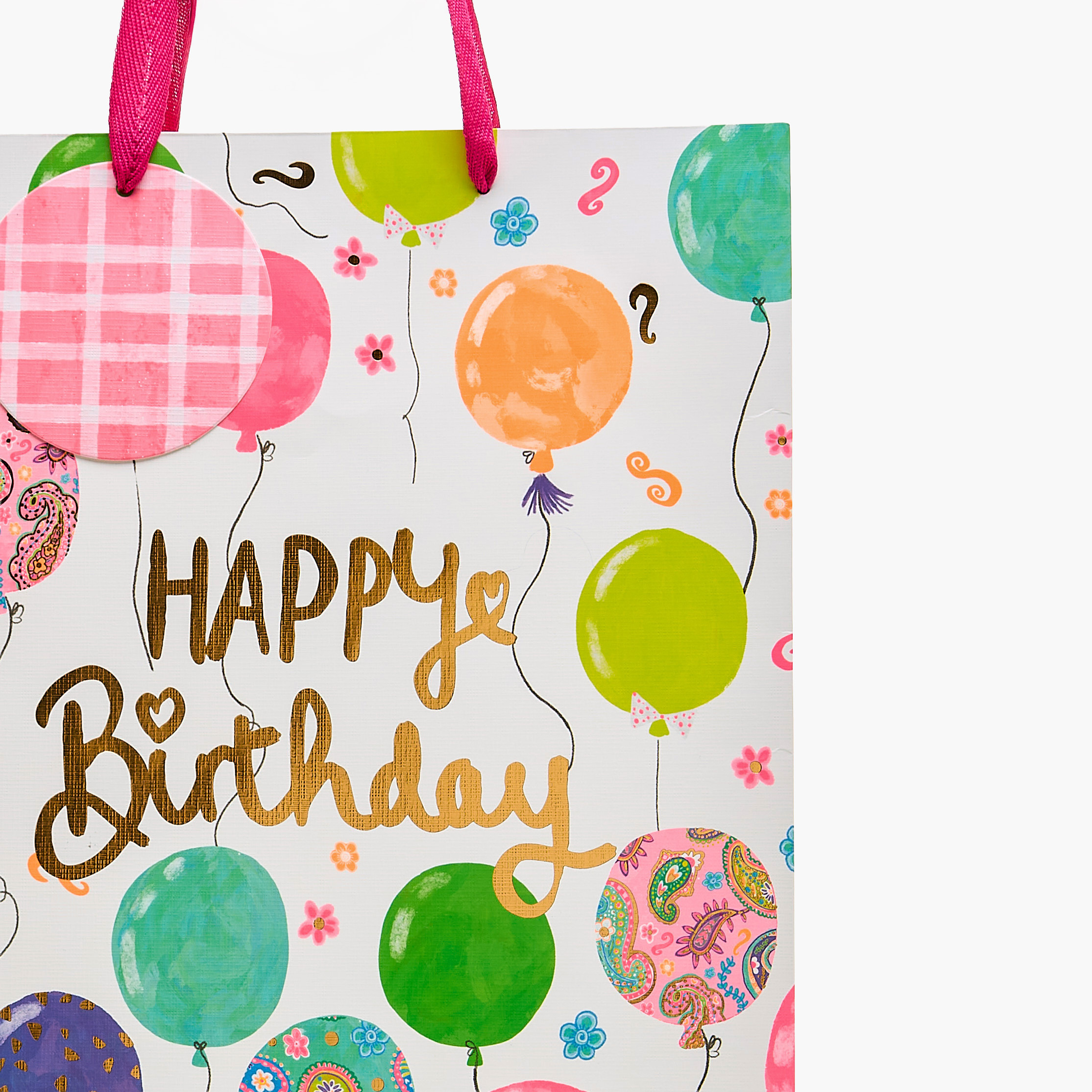 Happy Birthday Print Paper Gift Bag - Extra Large-household-giftingaccessories-giftings-image-3