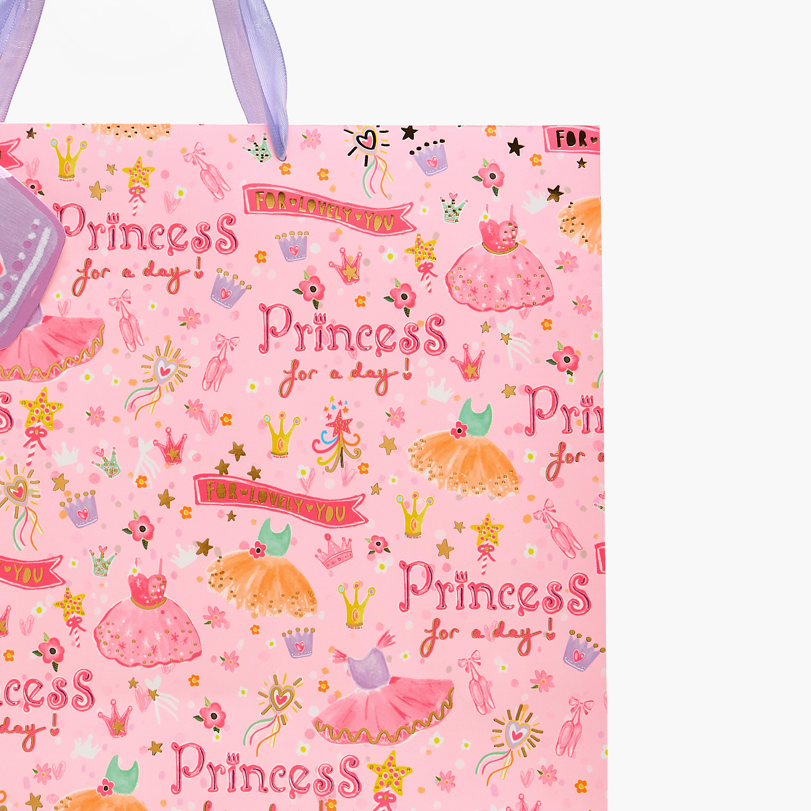 Princess Print Paper Gift Bag - Extra Large-household-giftingaccessories-giftings-image-3
