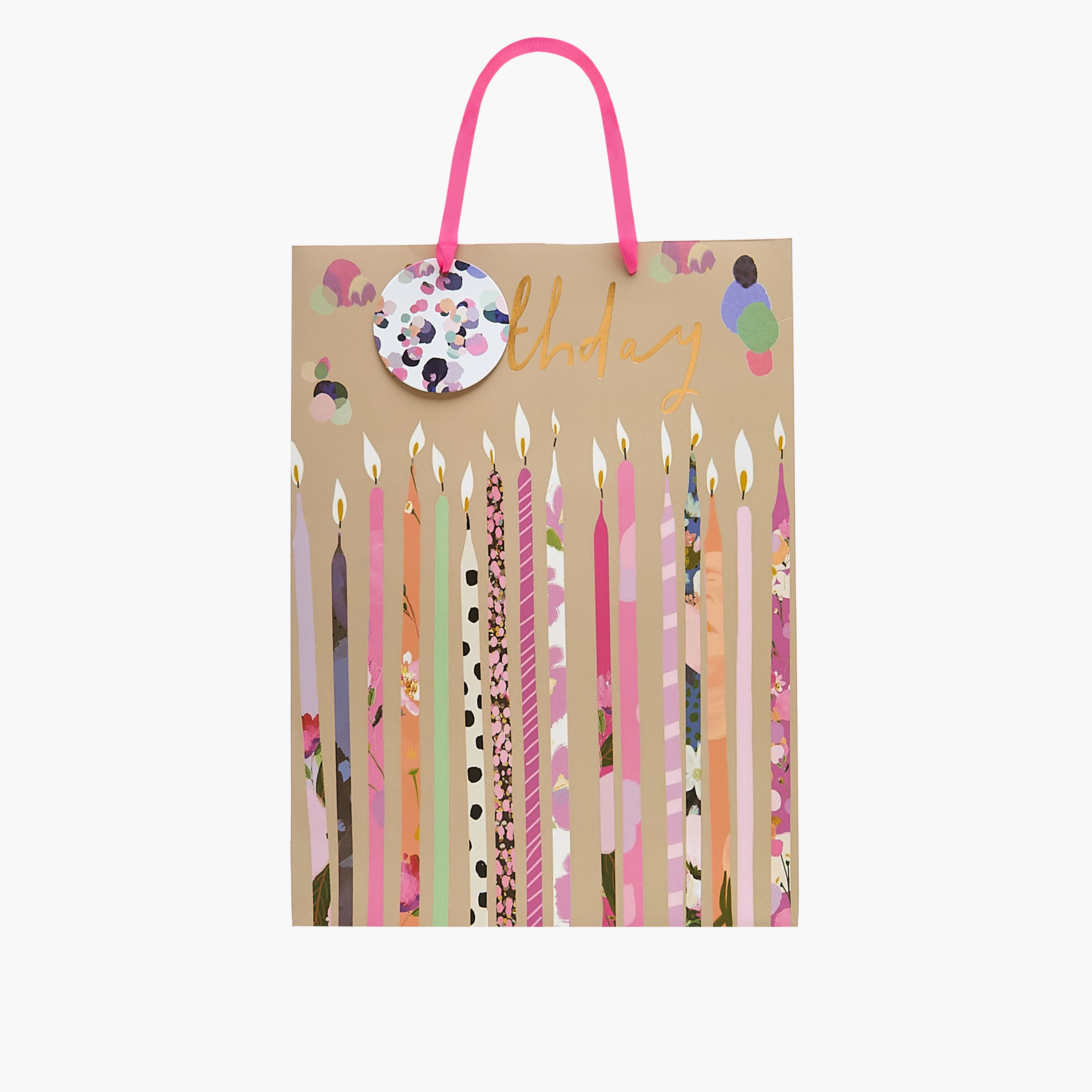 Birthday Print Paper Gift Bag - Large-household-giftingaccessories-giftings-image-1