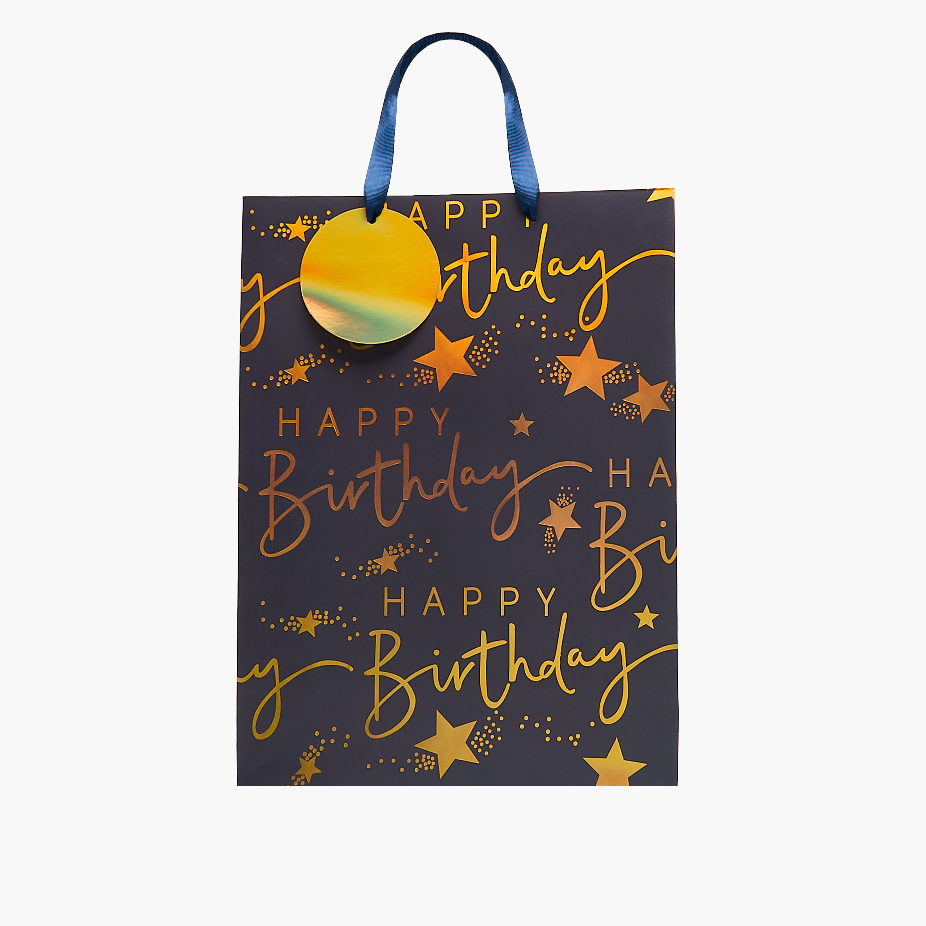 Happy Birthday Print Paper Gift Bag - Extra Large-household-giftingaccessories-giftings-image-1