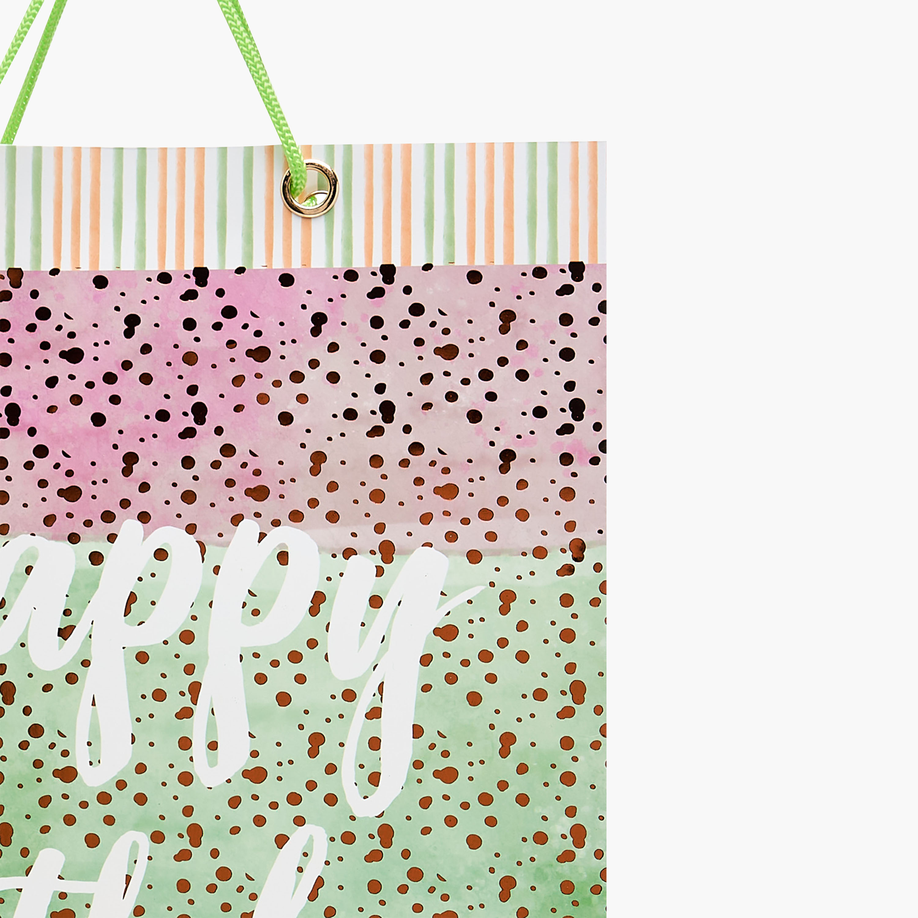 Happy Birthday Print Paper Gift Bag - Large-household-giftingaccessories-giftings-image-3