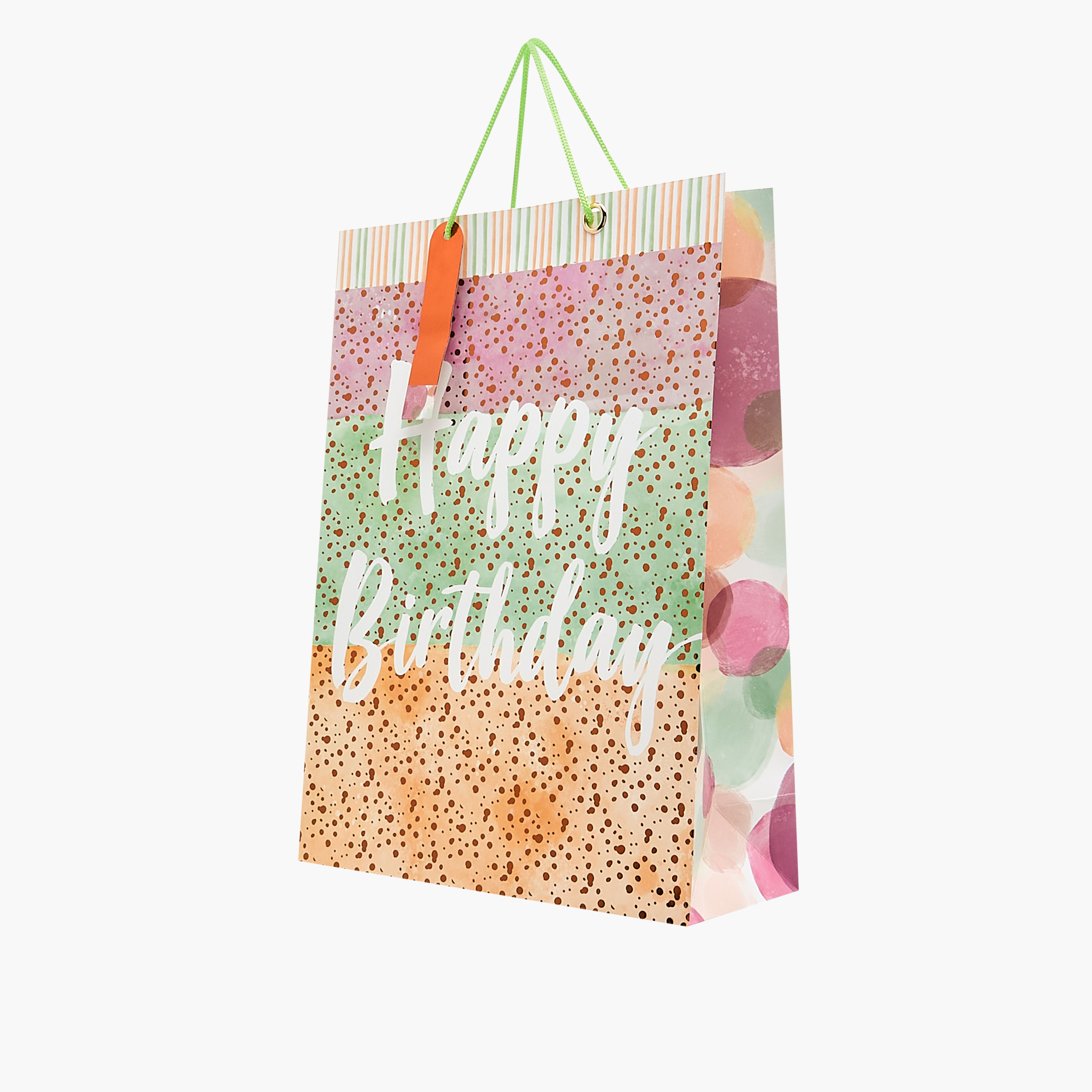 Happy Birthday Print Paper Gift Bag - Extra Large-household-giftingaccessories-giftings-image-2