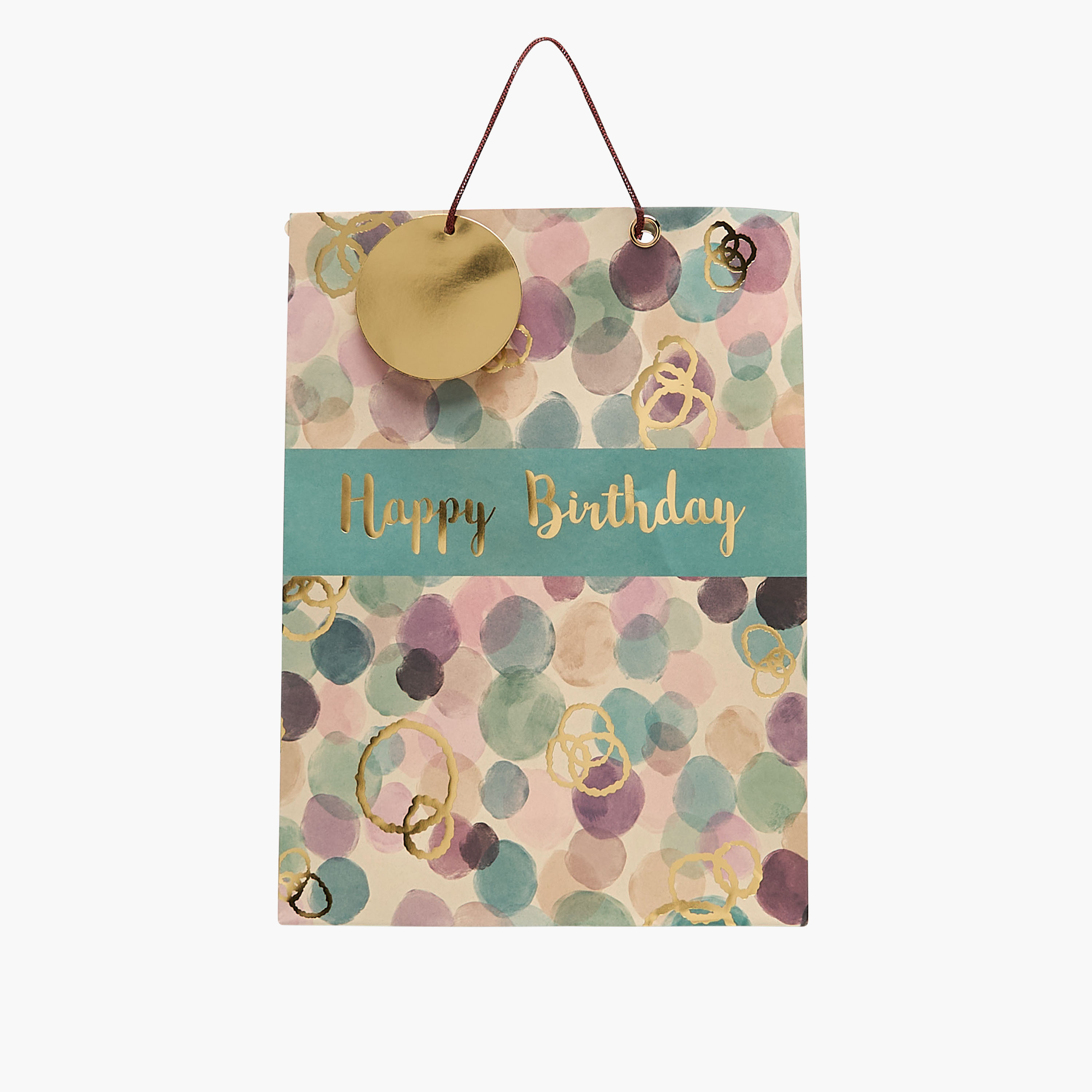 Happy Birthday Print Paper Gift Bag - Extra Large-household-giftingaccessories-giftings-image-1