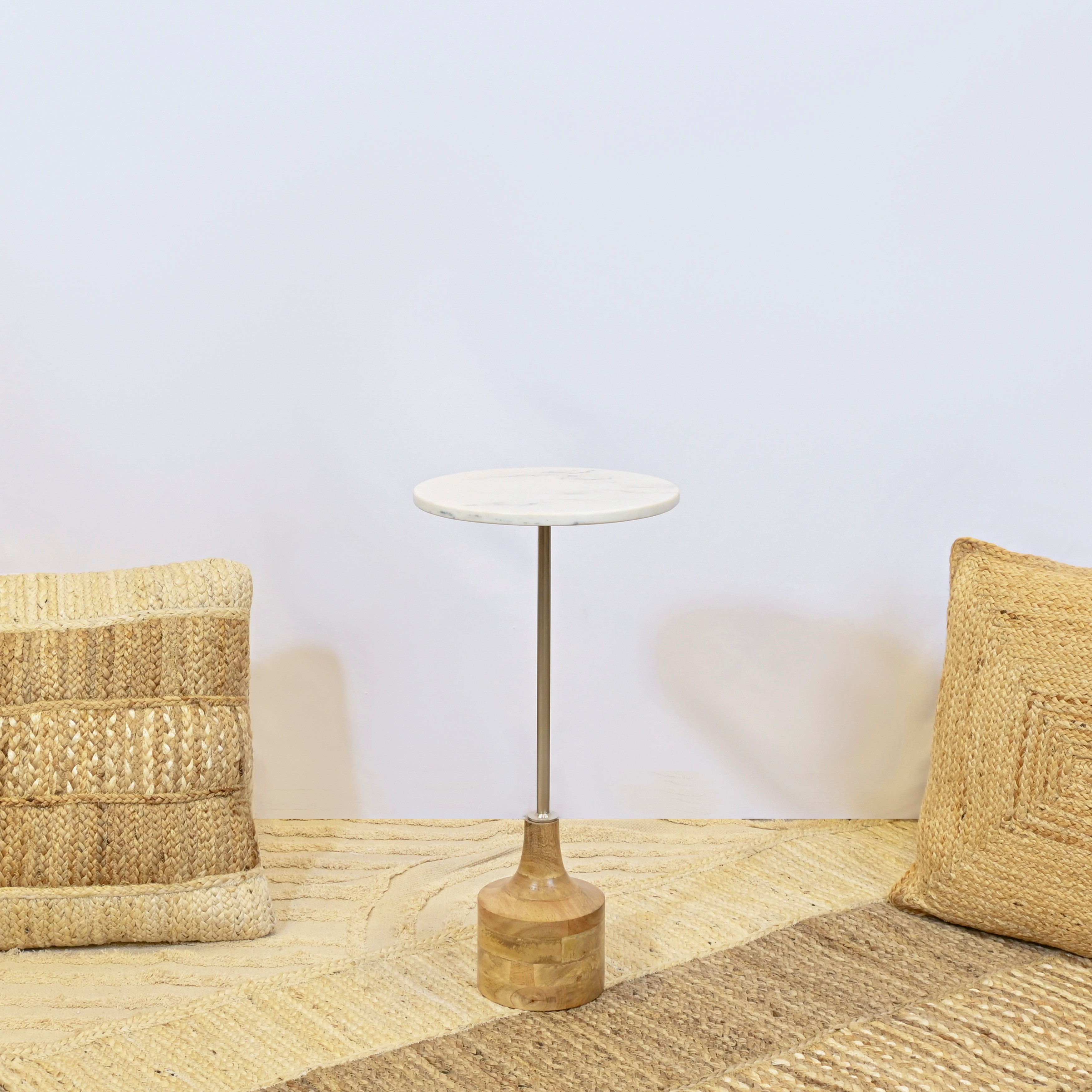 Crafted by Lifestyle Marble Top Accent Table-furniture-livingroom-sideandendtables-image-2