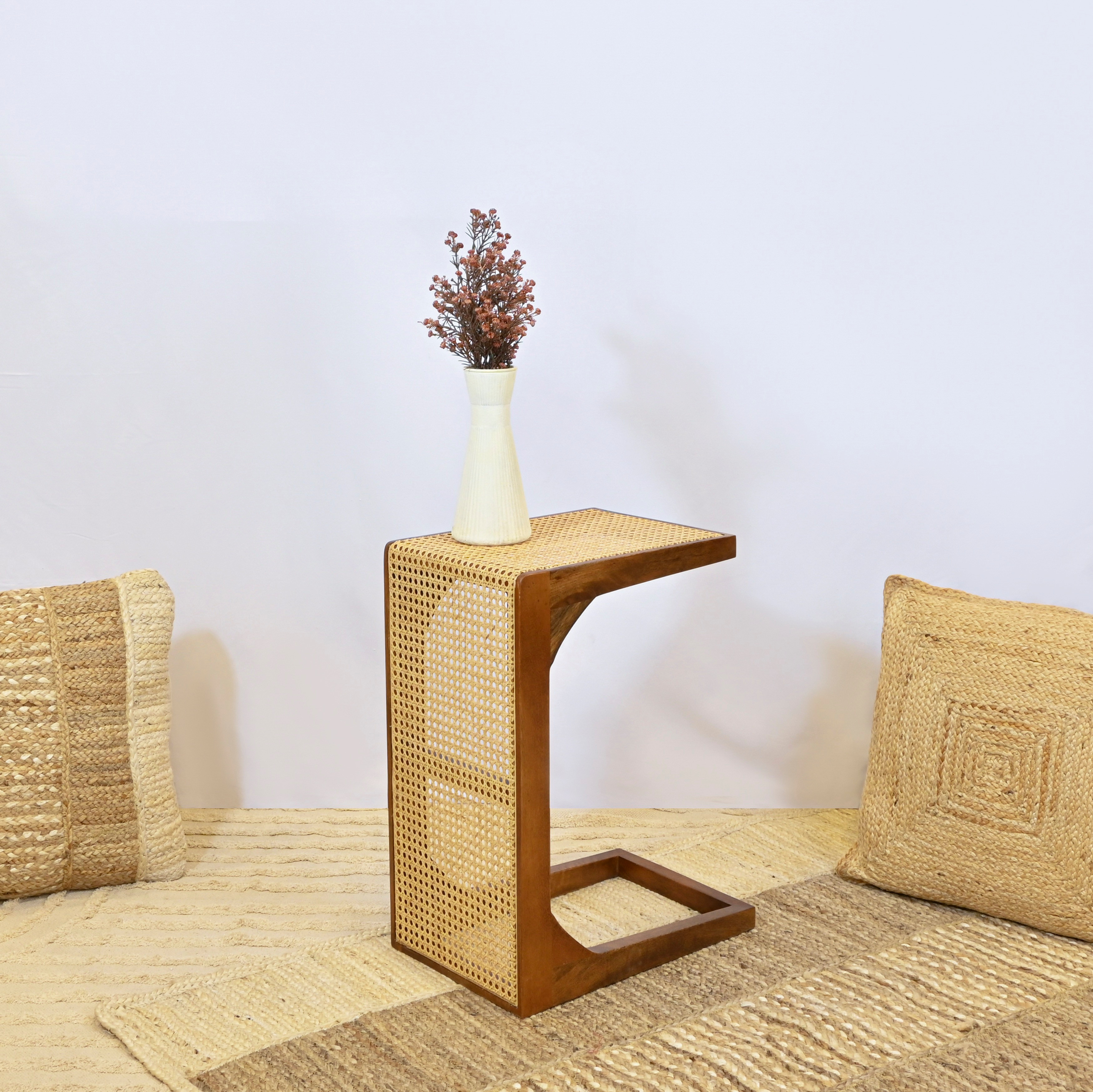 Crafted by Lifestyle Wicker Top Accent Table-furniture-livingroom-sideandendtables-image-2