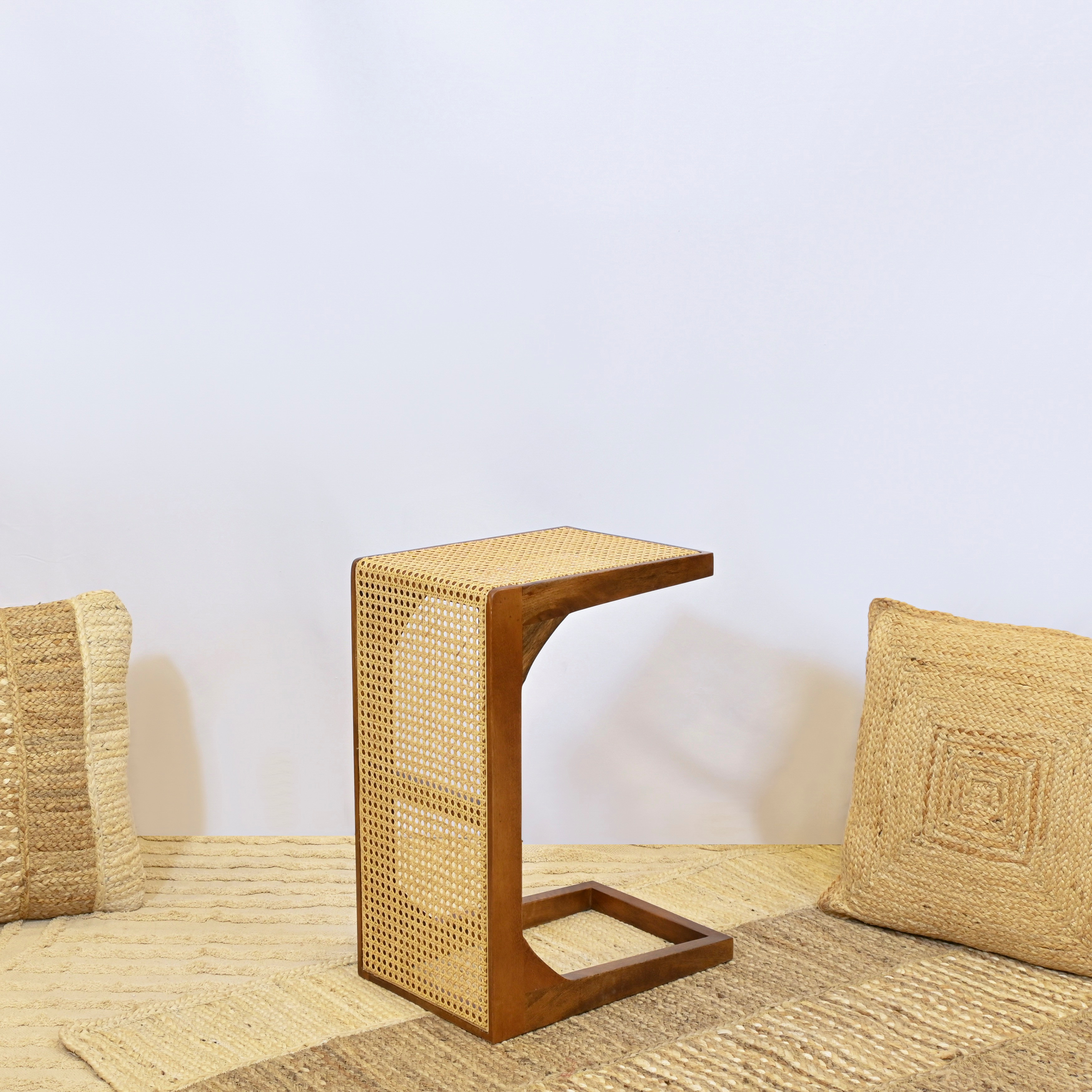 Crafted by Lifestyle Wicker Top Accent Table-furniture-livingroom-sideandendtables-image-1