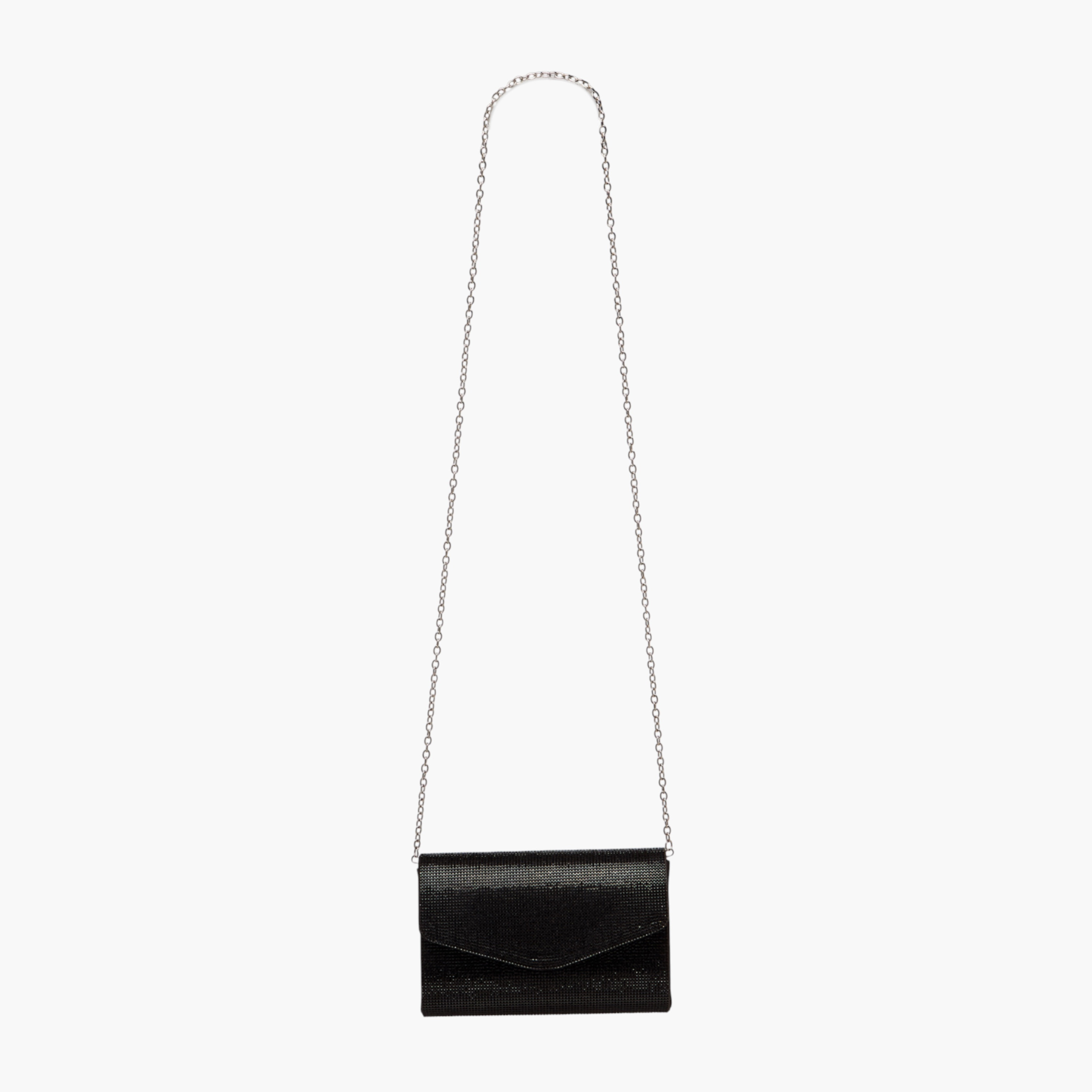 Sasha Yan Embellished Clutch with Chain Strap-women-bagsandwallets-handbags-image-3