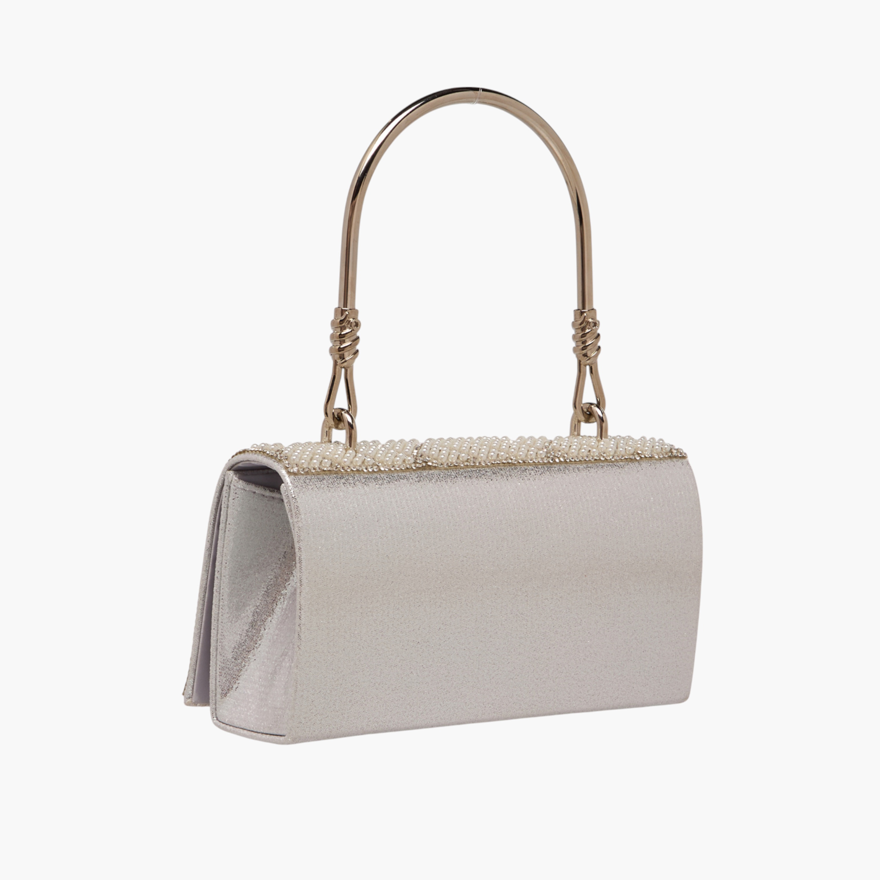 شنطة كلاتش مزينة بالخرز بمقبض يان من ساشا-women-bagsandwallets-handbags-image-4