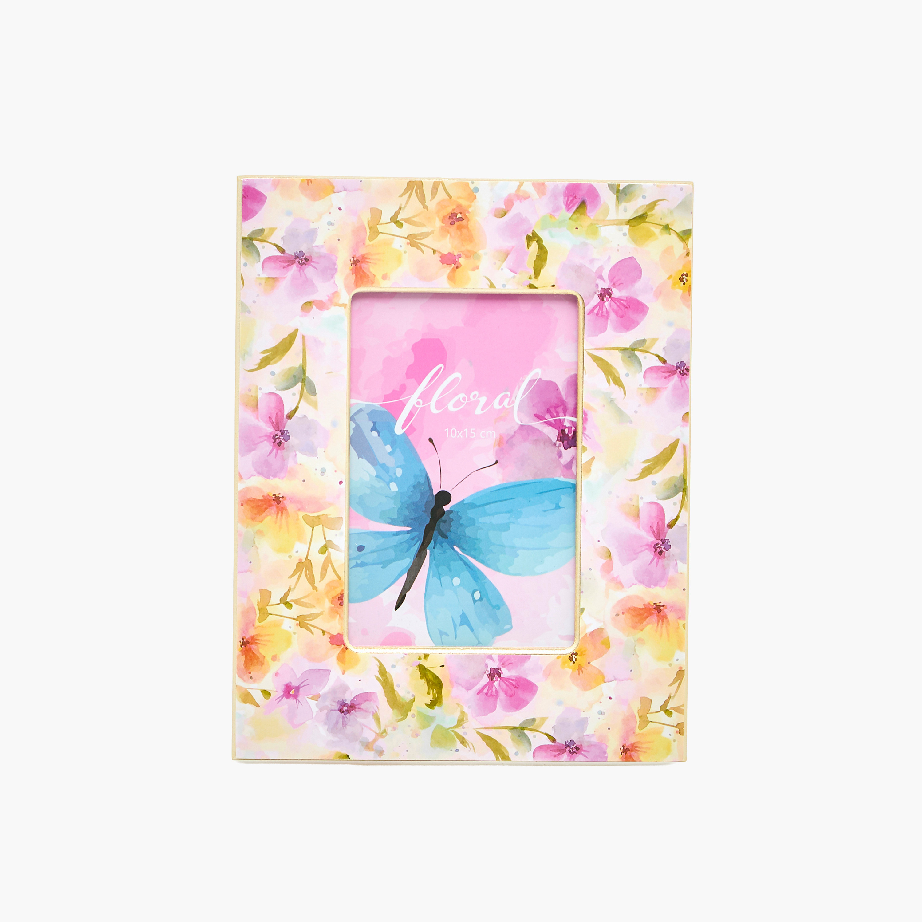 Butterfly Theme Photo Frame - 18x1x23 cms-household-walldecorandmirrors-photoframes-image-1