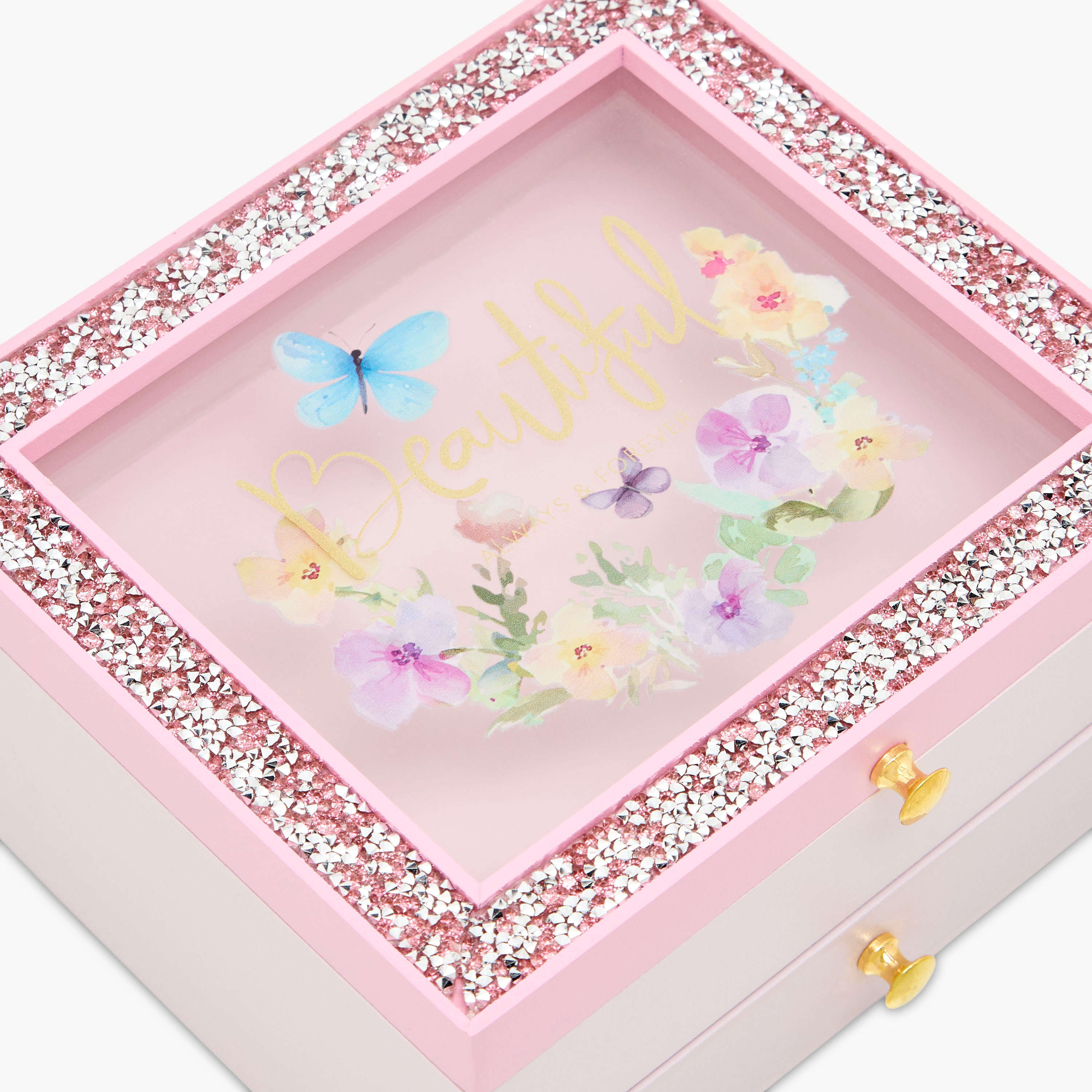 Butterfly Jewelry Organizer - 18x16x9 cms-women-watchesandjewellery-jewellery-storage-image-7