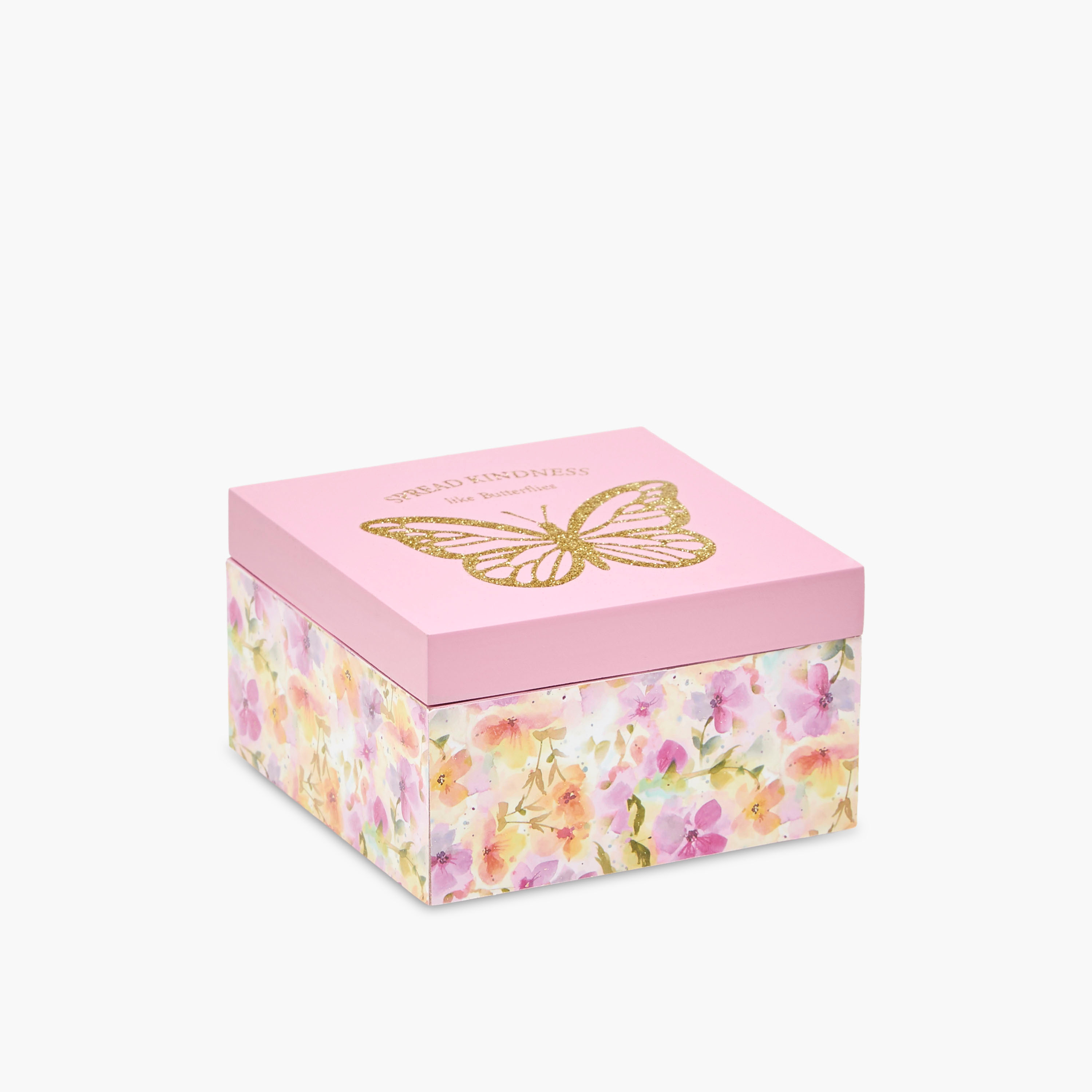Butterfly Theme Jewellery Organizer - 14x14x8 cms-women-watchesandjewellery-jewellery-storage-image-1